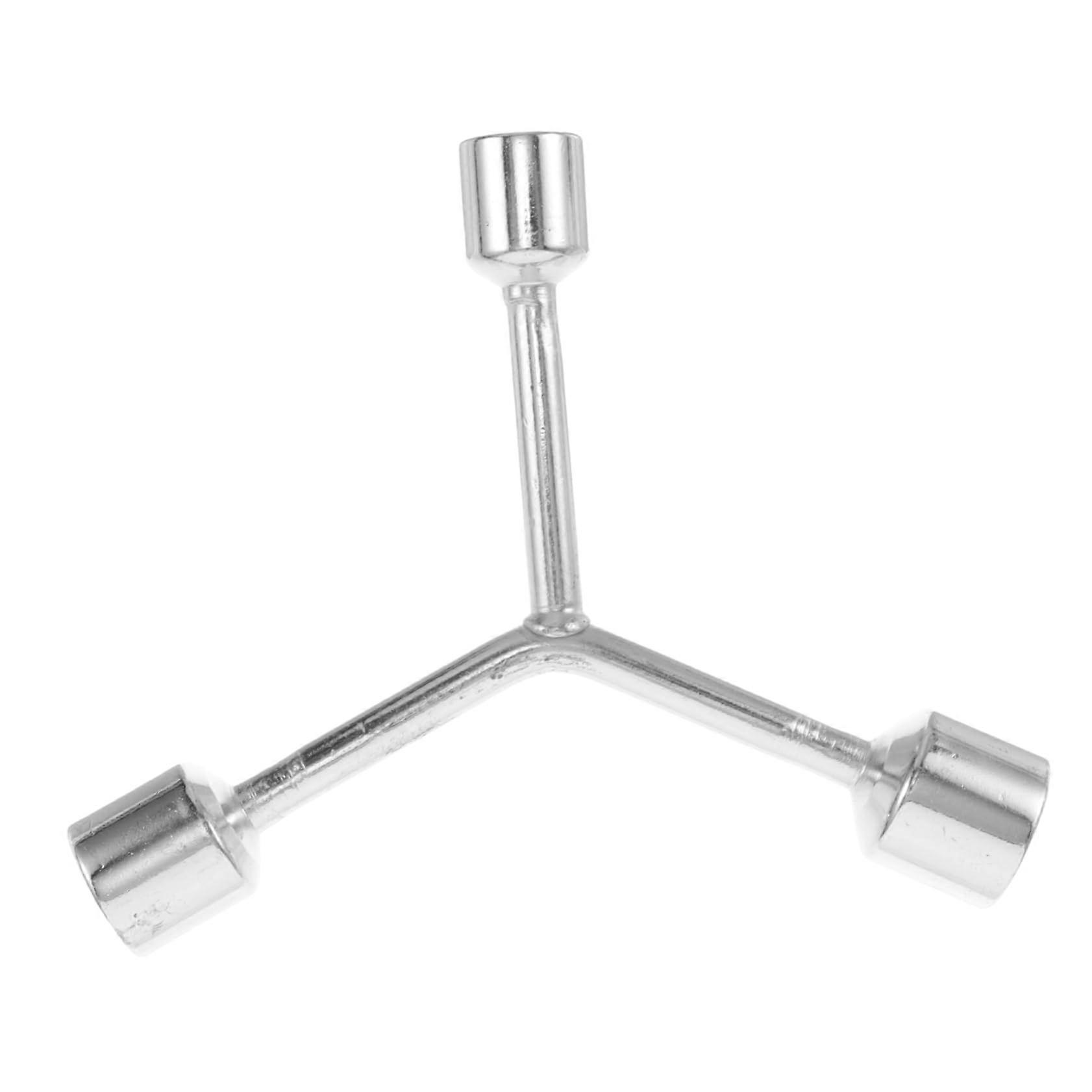 Manual Triangle Key with Three Prongs for Table Covers, Pool Use, Y-Type, Hexagon Repair Tool, Multi-Size Ring Wrench