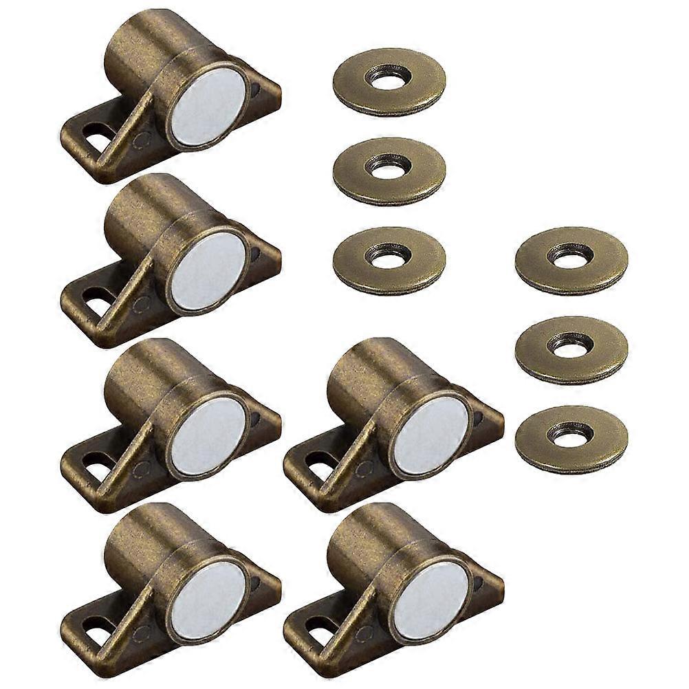 磁気ホールド安全ロックドアキャッチ亜鉛合金アンティークルック6個を開くのを防ぎます