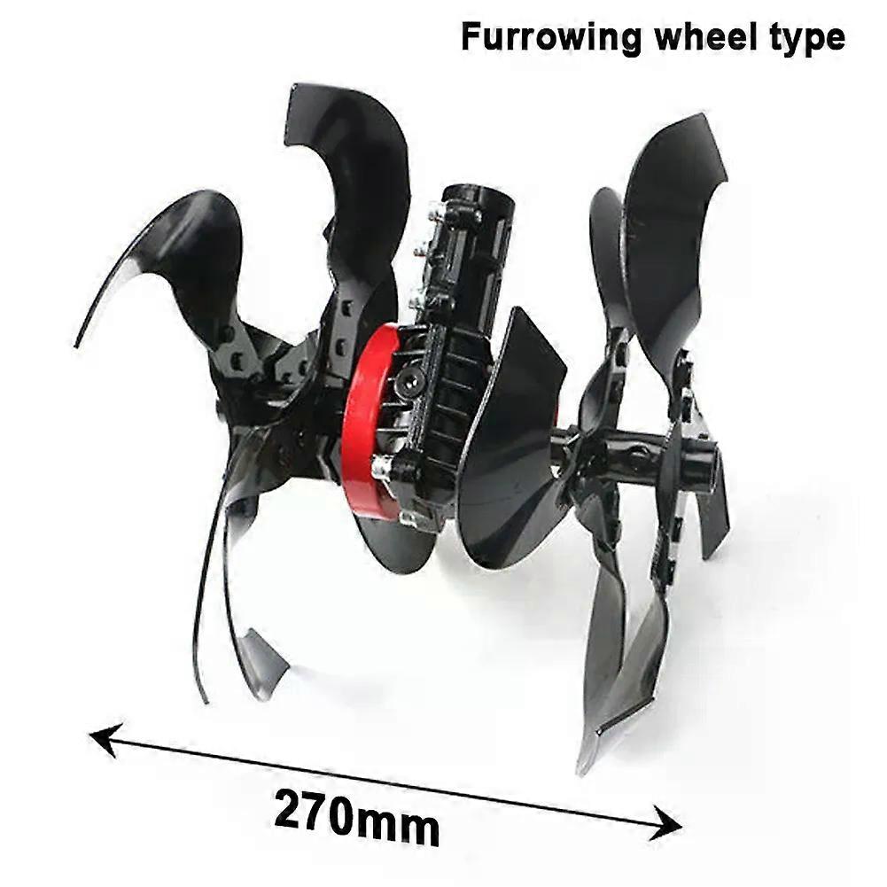 Multifunctional Lawn Mower Accessory High Efficiency Grass Trimmer Blades Wheel for Gardening and Farming -xj