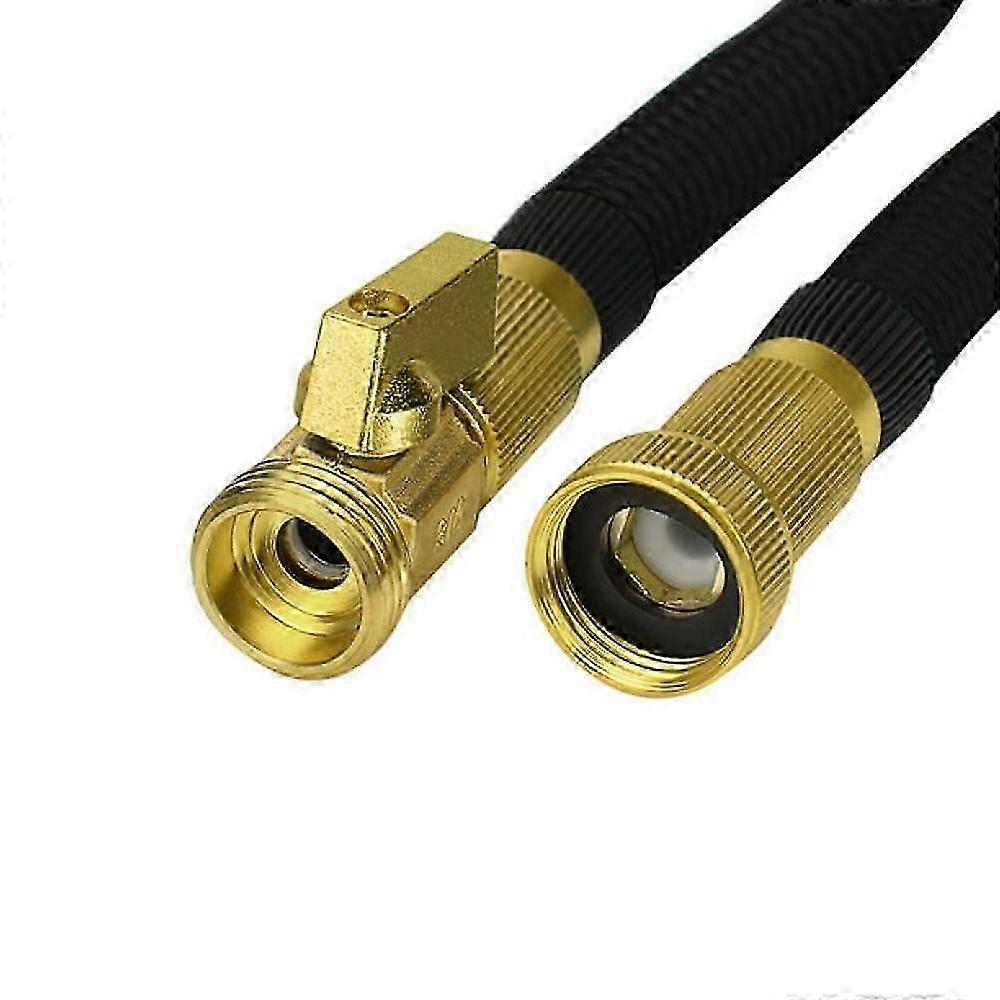 Expandable Garden Hose 100ft/75ft/50ft/25ft with 3/4 Solid Brass Connector