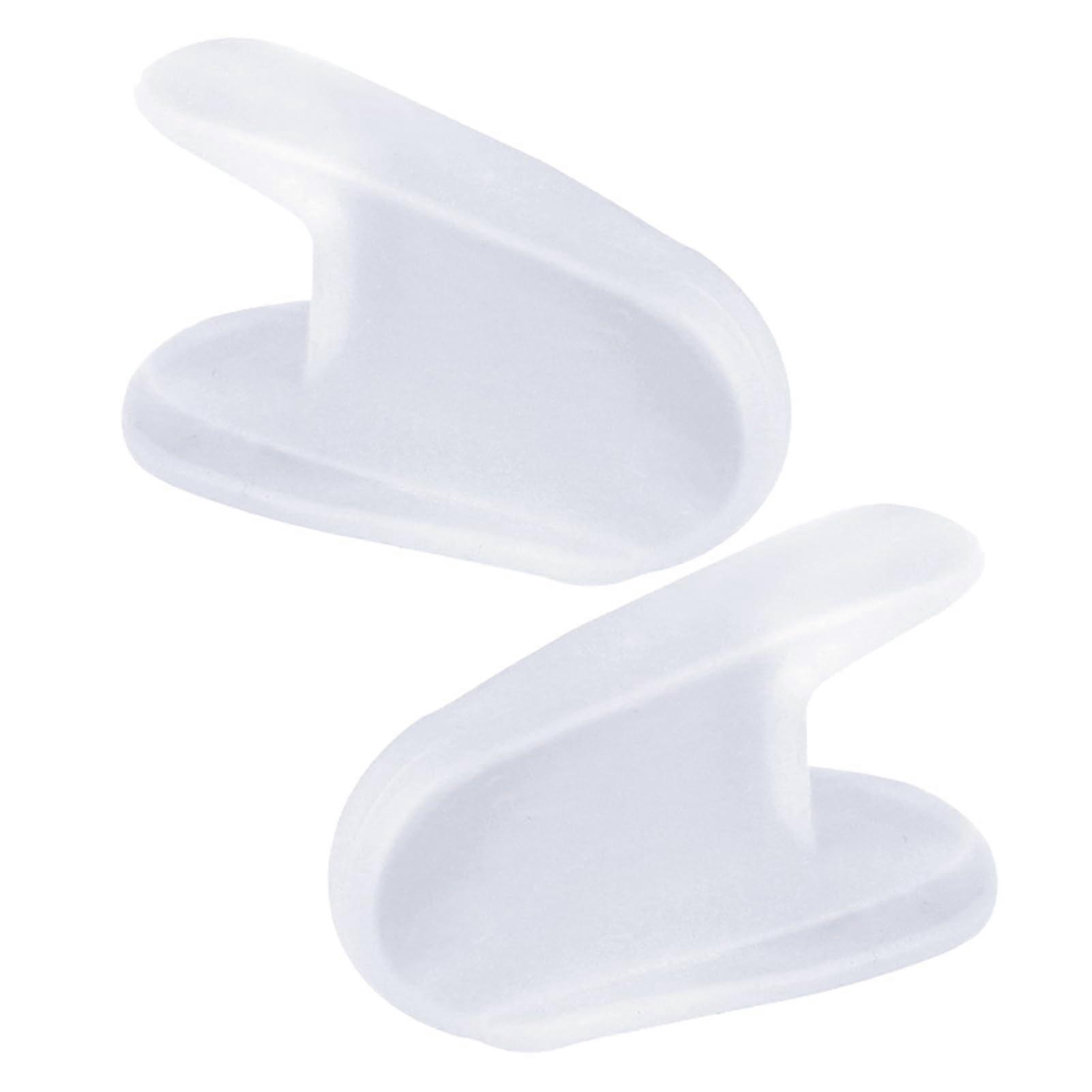 Toe Corrector Silicone Toe Spacer Flexible For Valgus Big Toe With Overlapping Toes Transparent