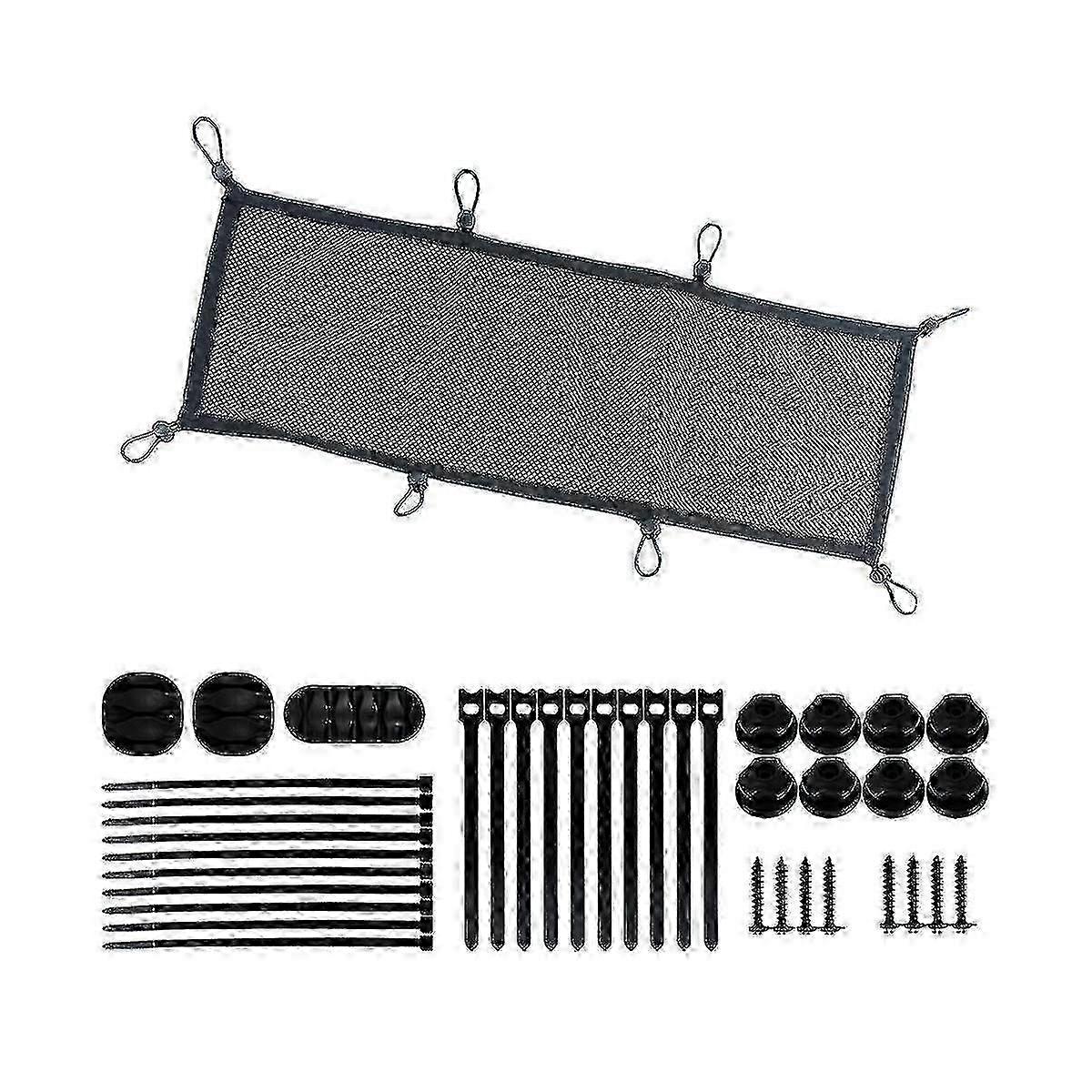 Net Under Desk, Extra Cable Net, Flexible Privacy Mesh Net, Under Desk Net-Yvan