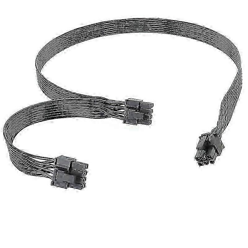 6Pin to 6+2Pin 8Pin CPU Power Cable for Compatible Power Supply Models