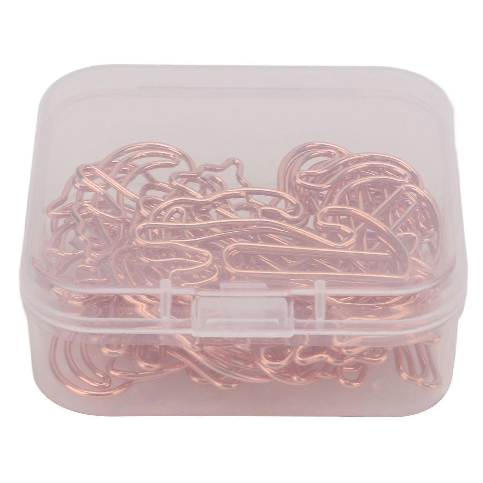 2025 Latest Model 20Pcs Small Paper Clips Little Cute Cat Shape Rustproof
