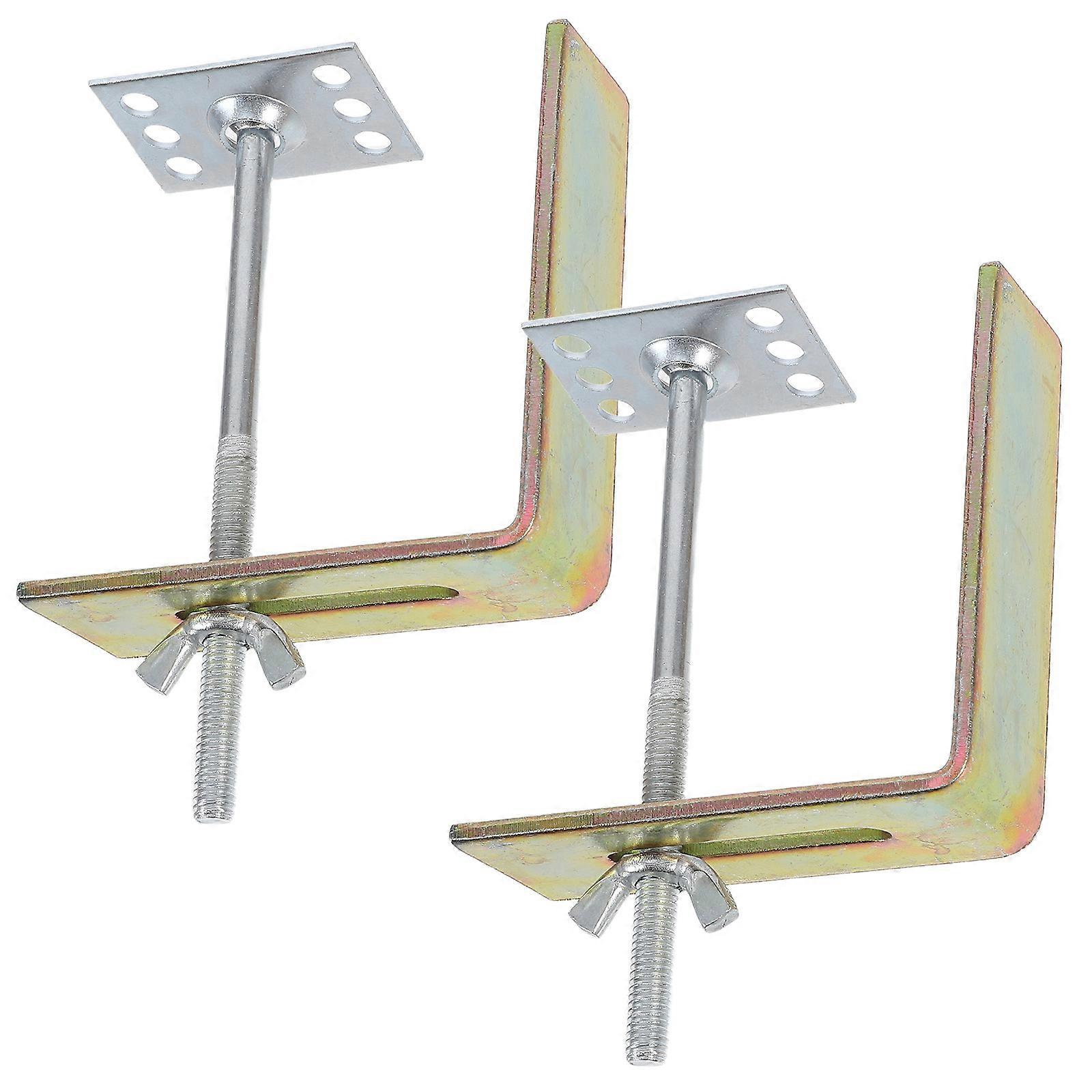 Undermount Sink Clips Heavy Duty Ceramic Basin Support for 2Pcs Installation