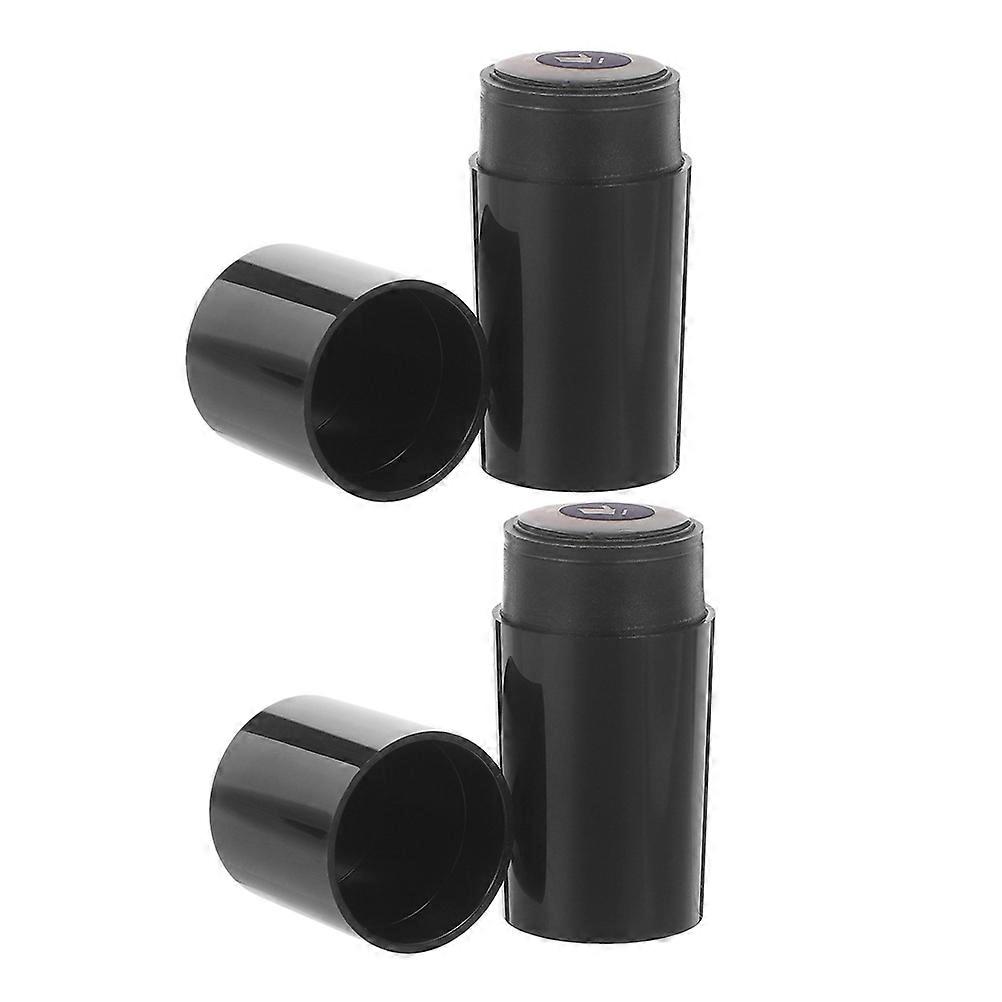 Convenient Marking Stamp Golf Ball Marker Waterproof Feature Plastic Material 2Pcs