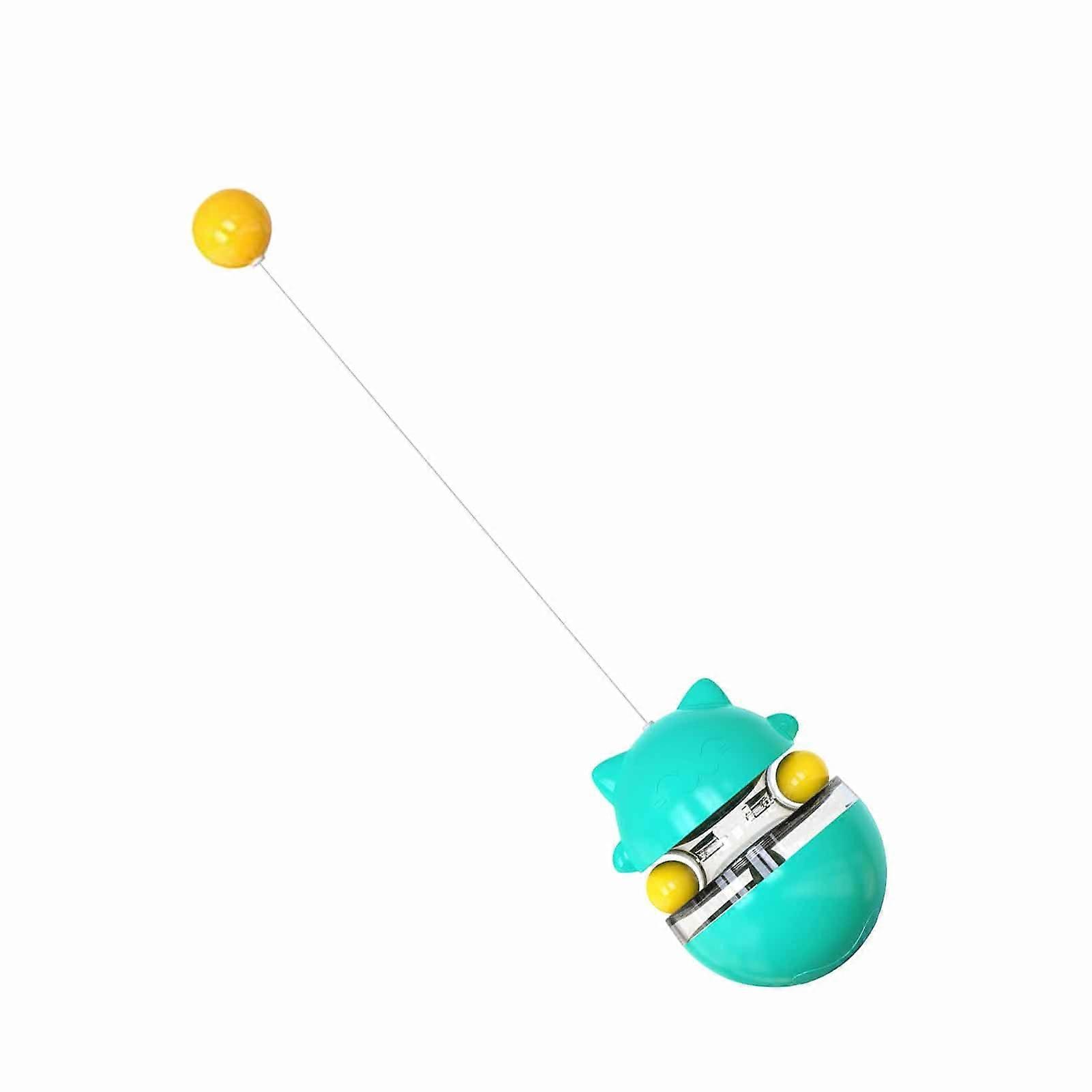 Improved Cat Food Puzzle Ball Interactive Cat Enrichment Toy for Indoor Cats and Kittens