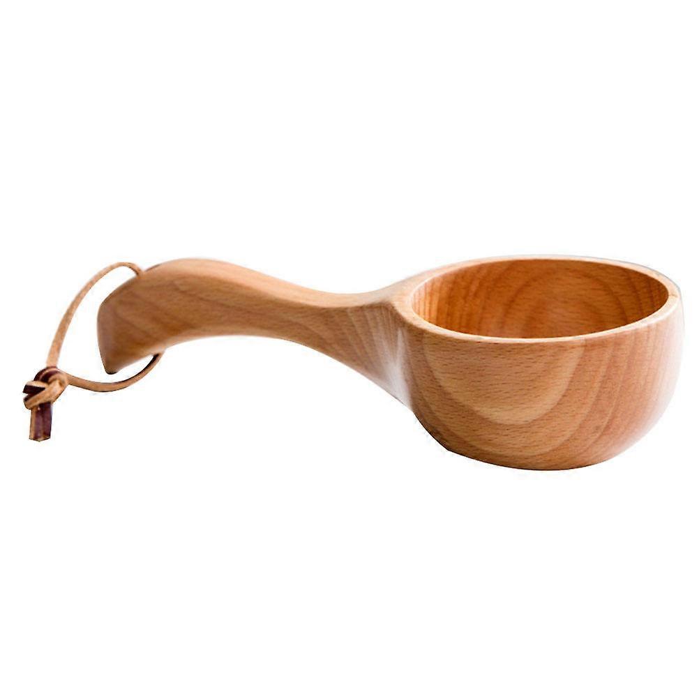 Brown Synthetic Material Watering Ladle for Storage Lightweight MultiFunction 1Pc