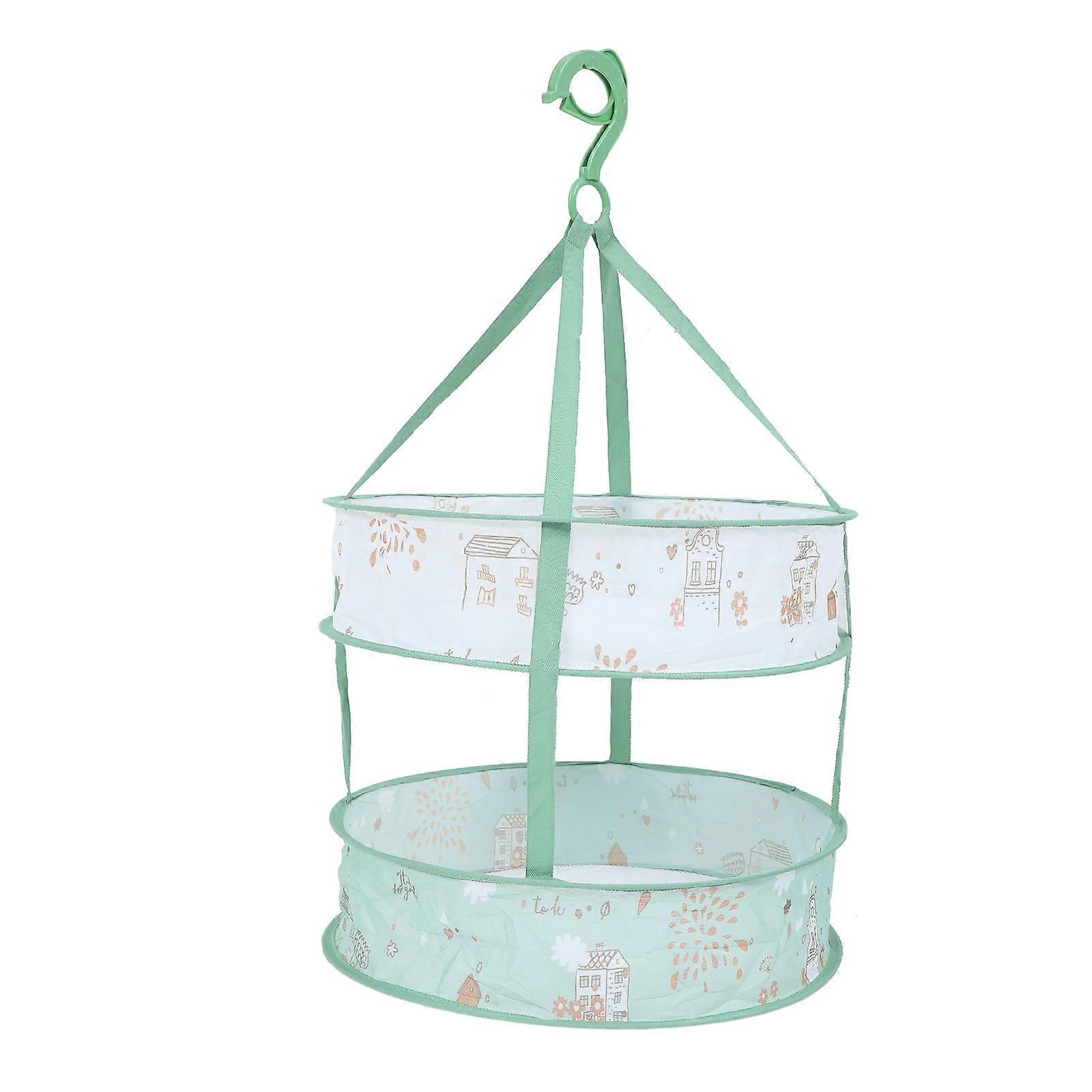 Folding Laundry Baskets Clothes Drying Basket Storage 46X46CM Protecting from Deformation 1Set