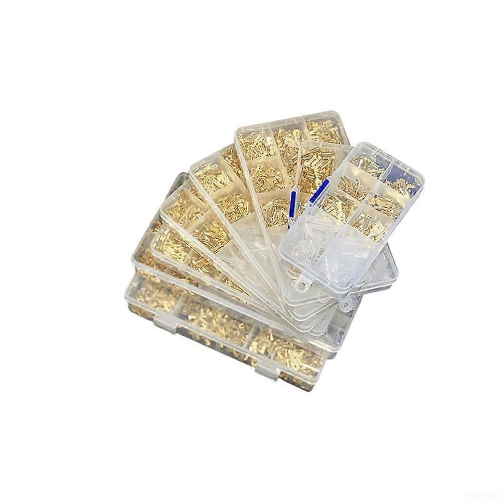 Practical sorted crimp connector set for quick wiring solutions