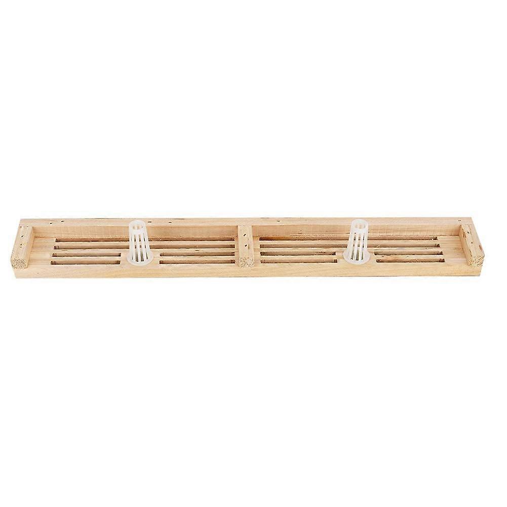 Pollen collector made of wood, fourrow tray trap, entrance row, inlet powder, beekeeper, beekeeping tool, remover industry
