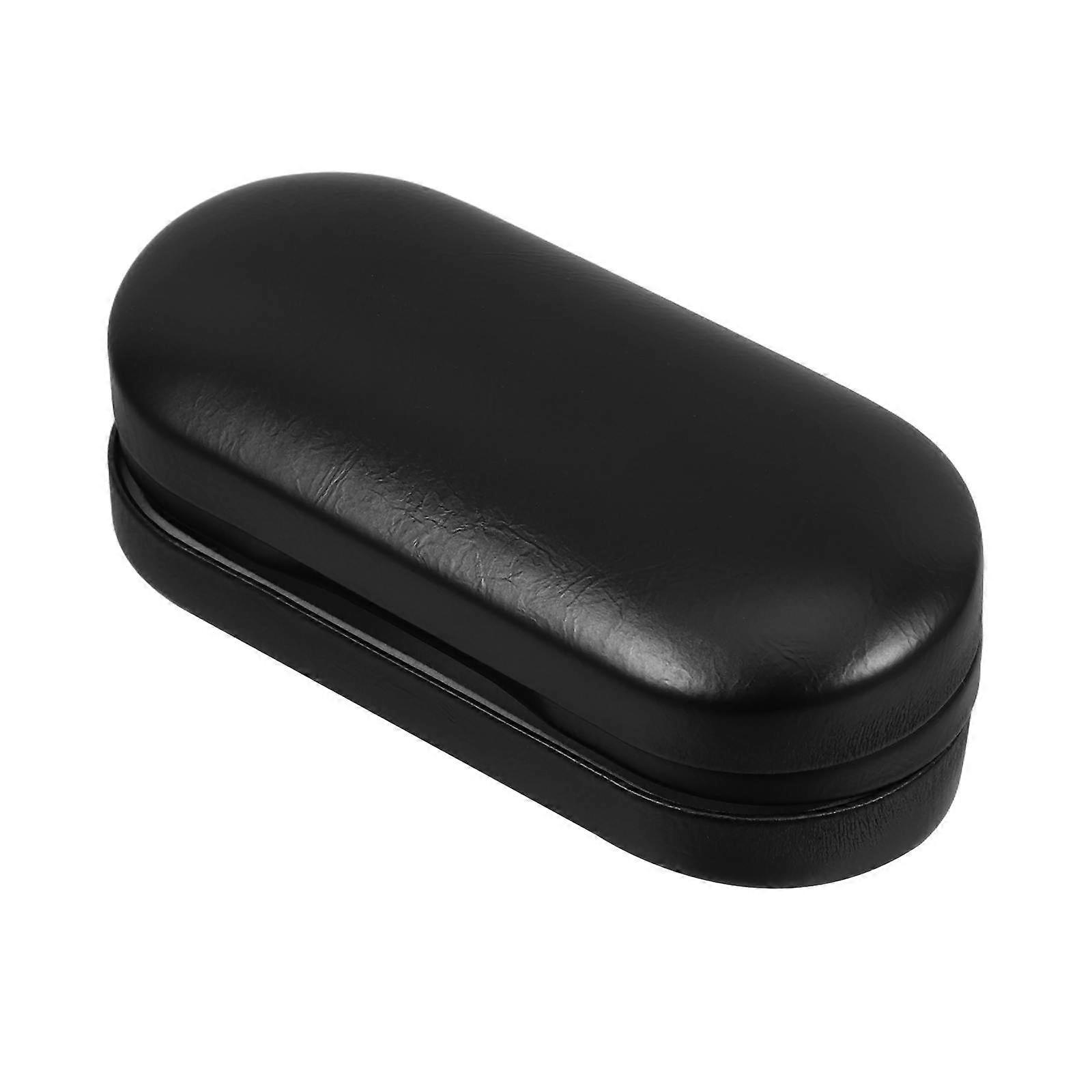 Hidden Compartment Sunglass Case Multifunctional Organizer Black Portable