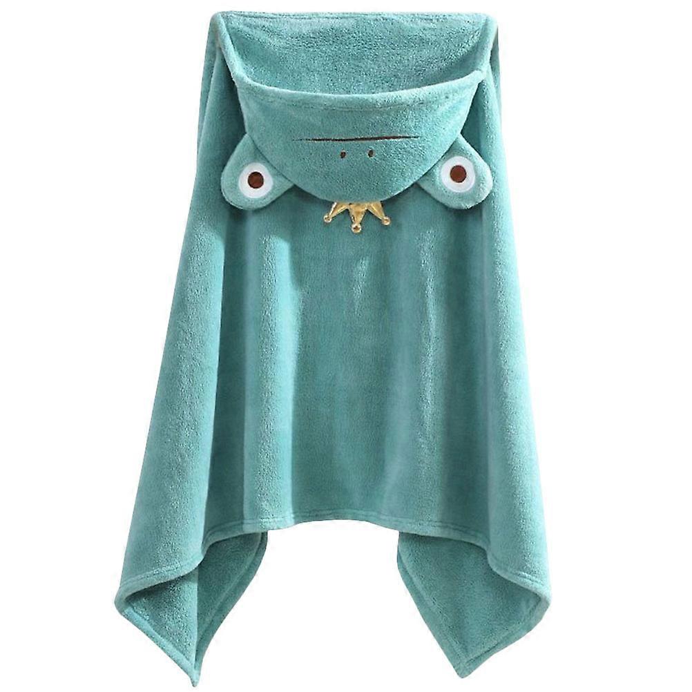It looks like you're describing a product listing for a **bathrobe or hooded bath towel**. Let me help you refine this into a more professional or