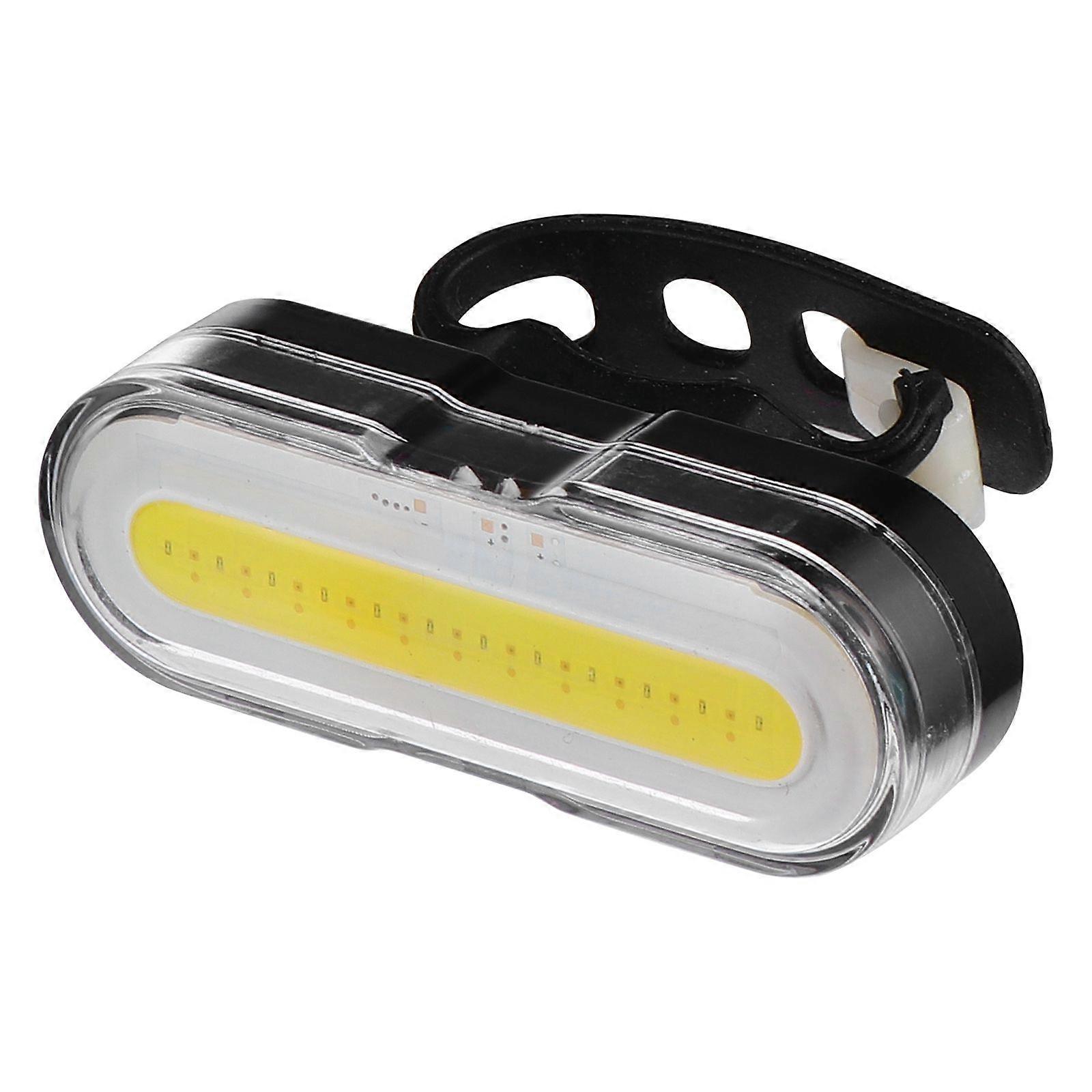 USB Rechargeable Bike Taillight LED Safety Light with Multiple Lighting Modes Easy to Install for Bicycle Signal Warning Light