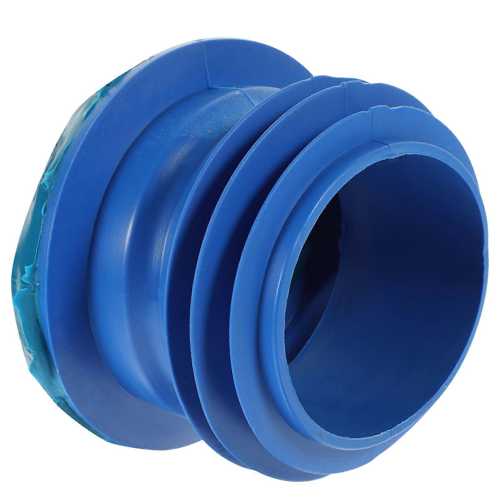 Bathroom Toilet Bowl Ring Silicone Gasket Odorproof Sealing Gaps Prevent Backflow Toilet Supply Drain Pipe Connection 1Pack