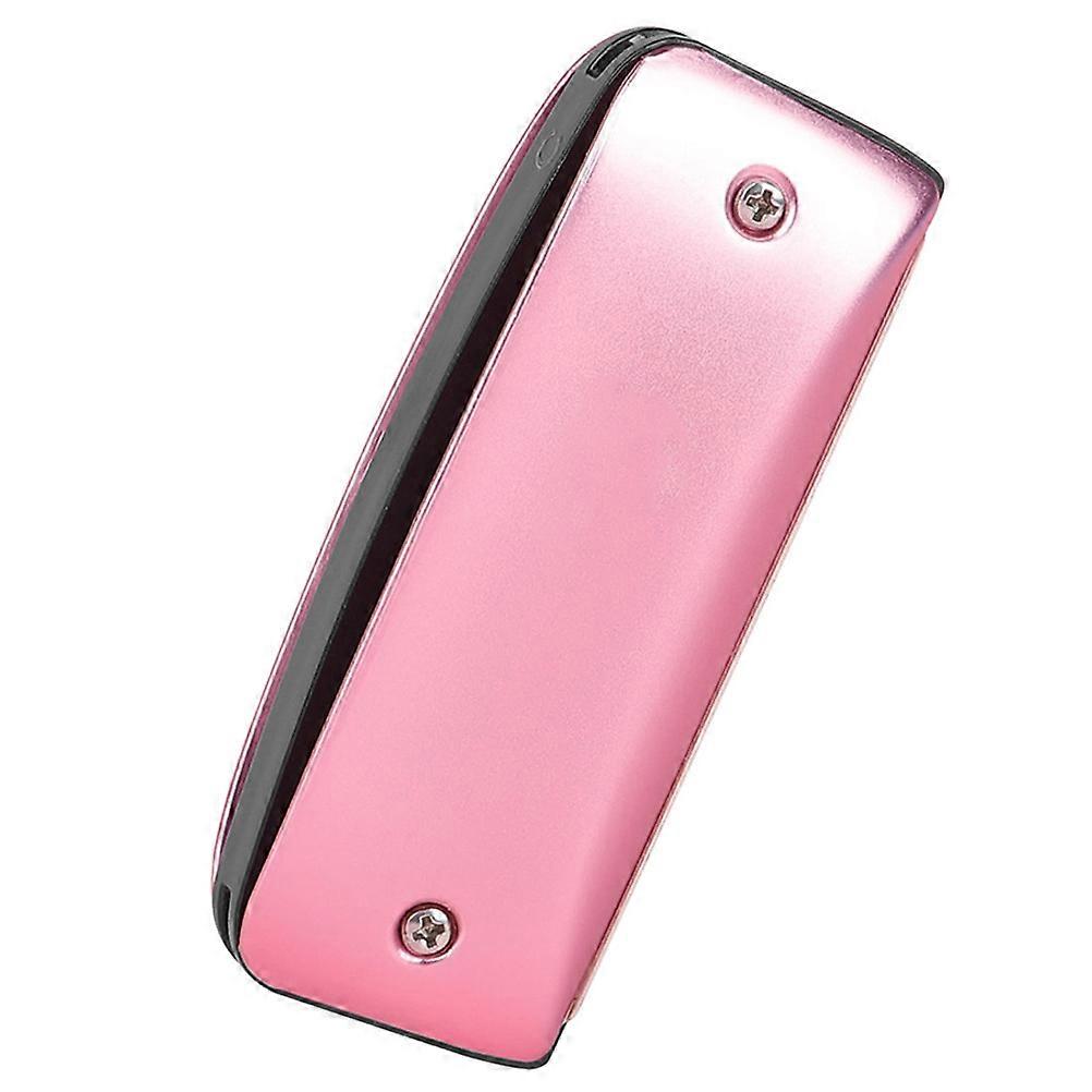 Metal Harmonica Magnesium Aluminum Alloy Construction D Key 7 Hole Design Suitable For Professional Use In Performances 1Pack