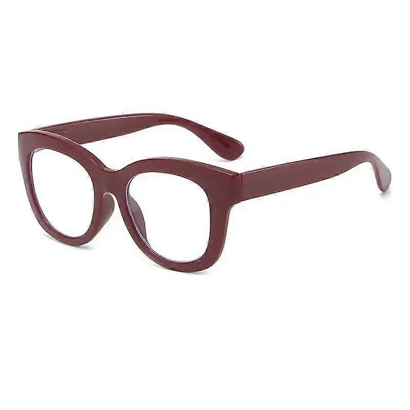 Reading Glasses for Men Women Portable Oversized High-definition Presbyopia Eyeglasses Finished Far Sight Eyewear Diopter To+4.0