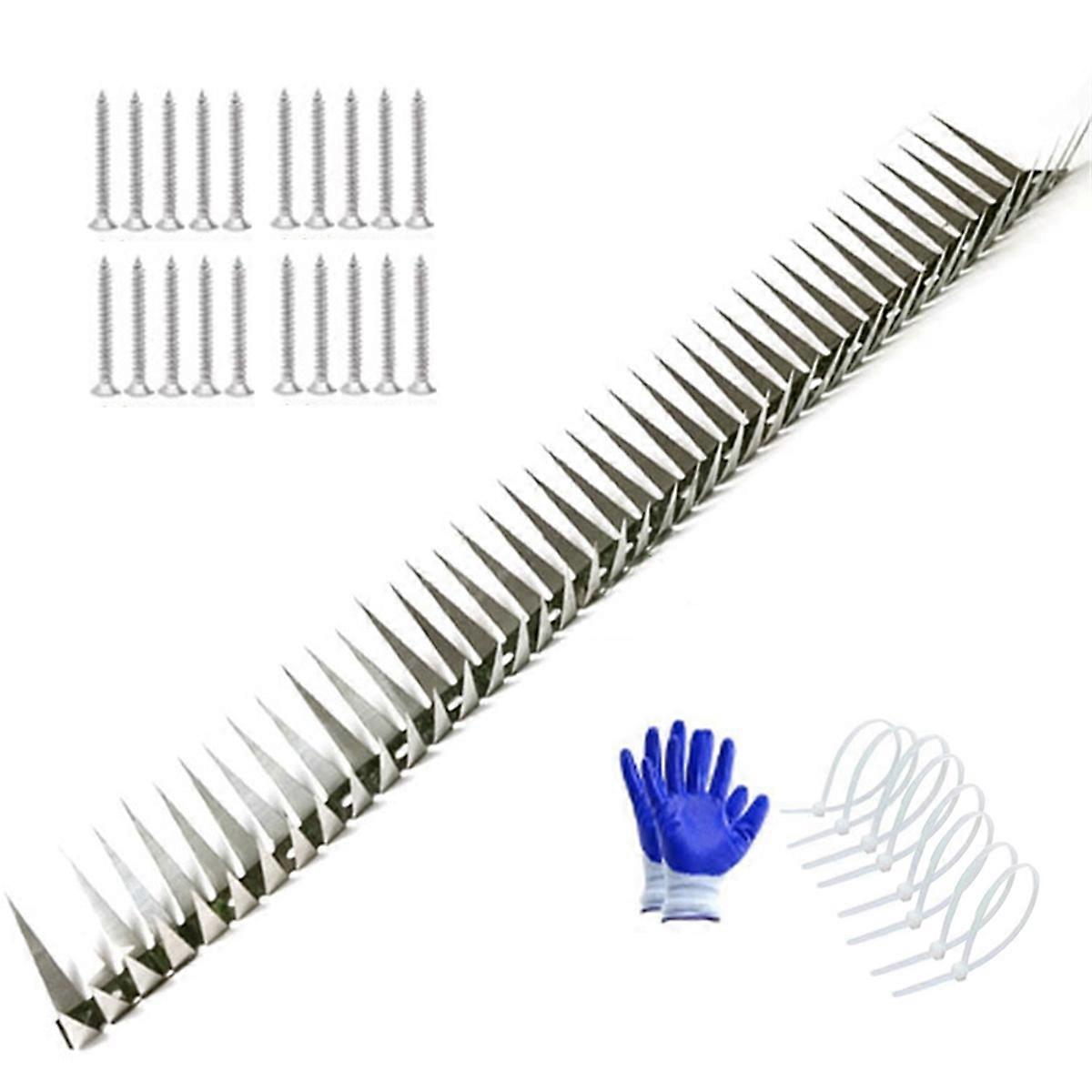 anti rat snake squirrel baffle blocks stab cover spikes 1m