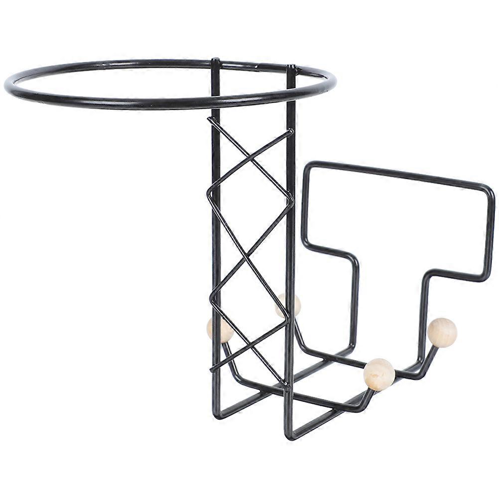 Motorcycle Holder Multifunctional Storage Rack Punch Free Hanging Rack