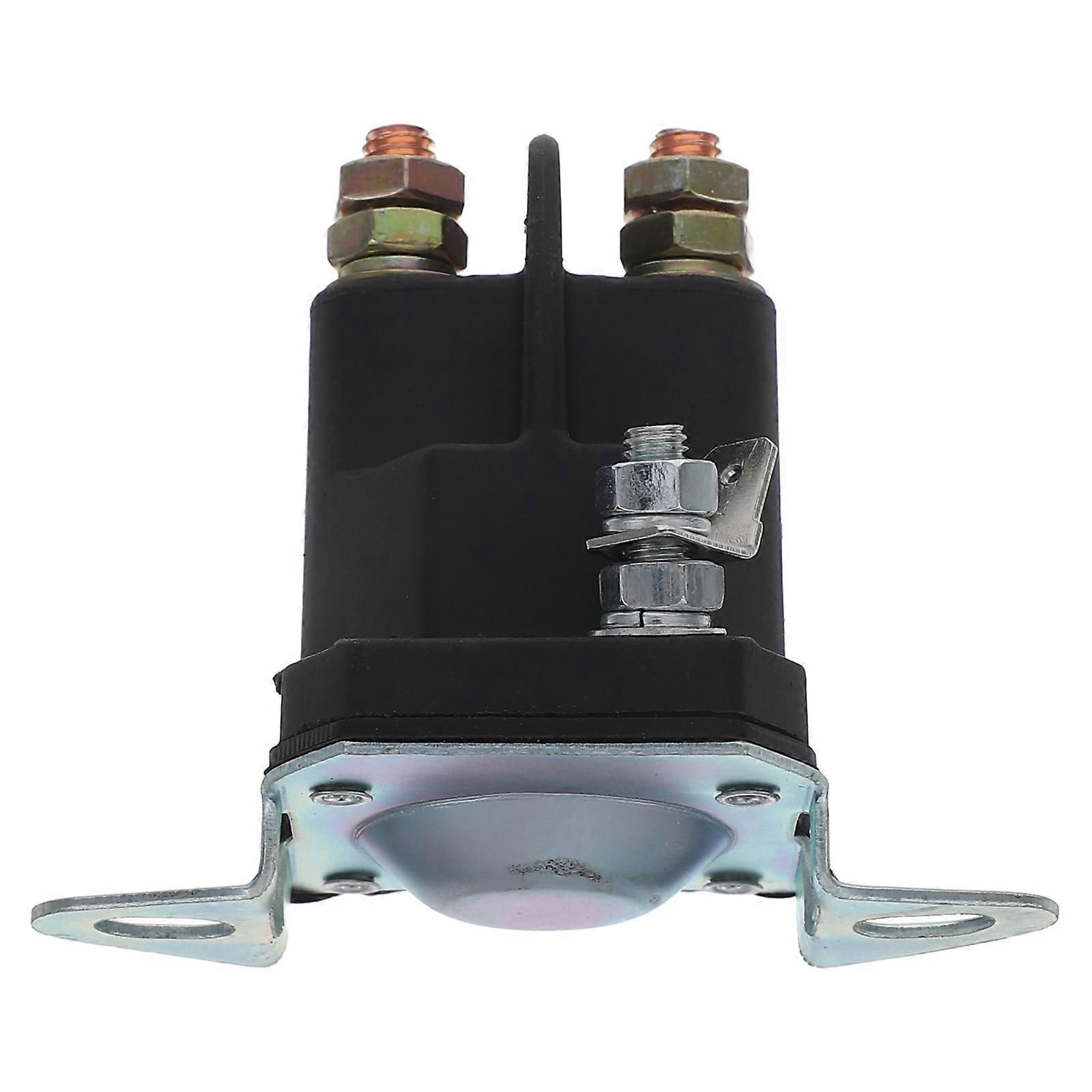 Starter Solenoid Lawn Mower Parts Compact Design Yard Maintenance Workers Zinc Alloy Instant Startup 1Set