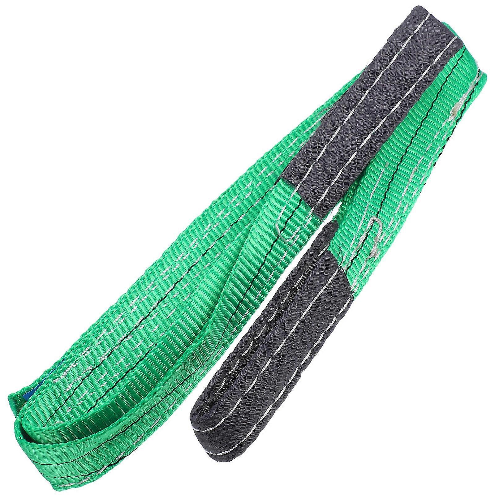 Lifting Straps For Boat Lifting Applications Designed For Safe And Reliable Use In Green 1Pack