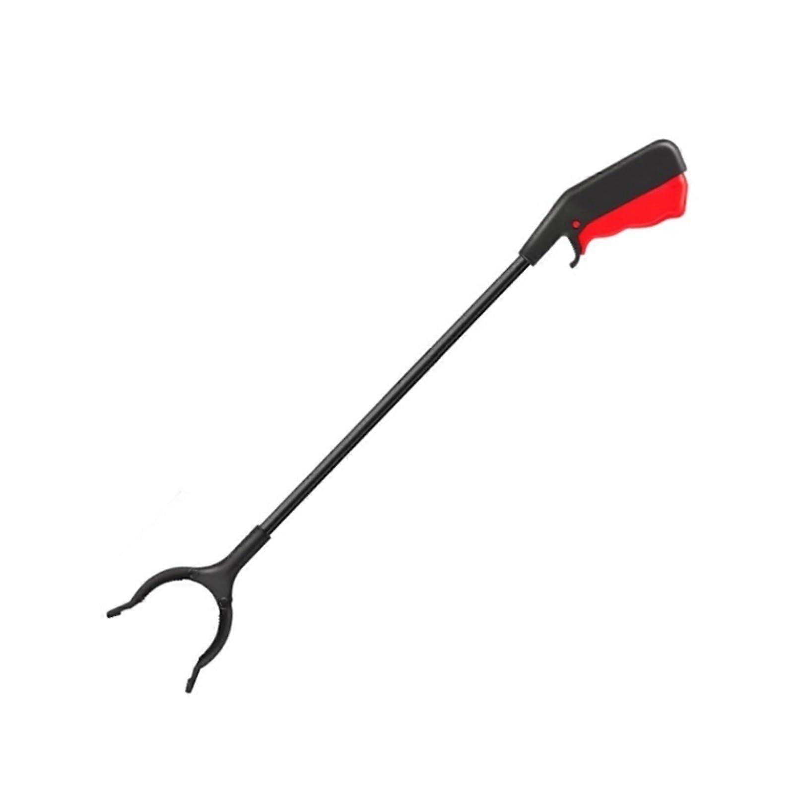 Extendable Grabber, Trash Picker, Reacher Grabber Tool, Waste Picker, Litter Grabber, Garden Waste Picker, Grabber 60cm Red