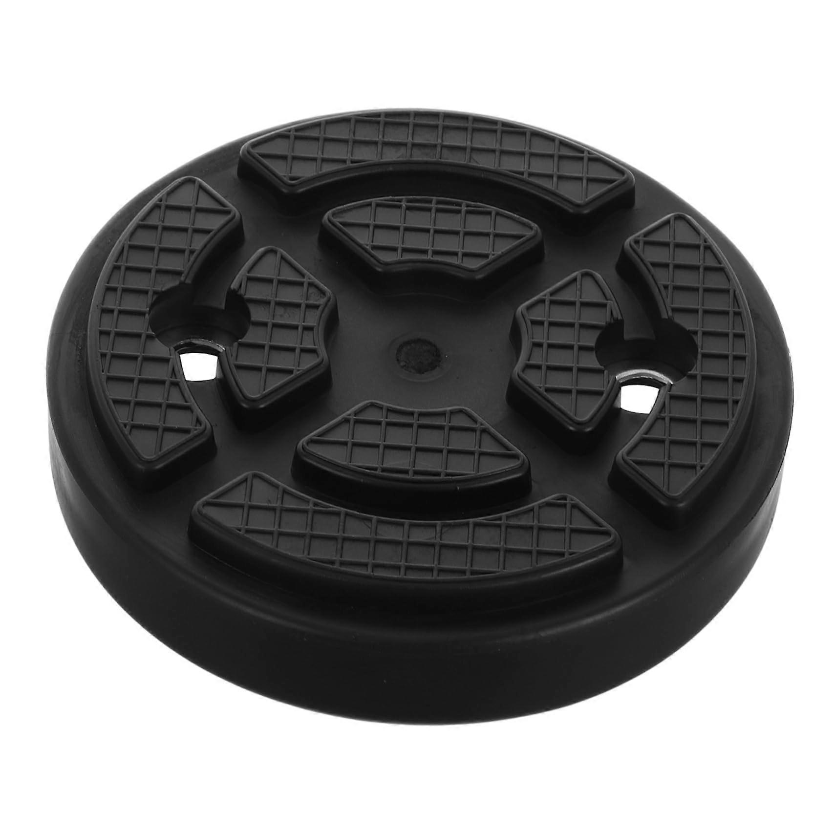Auto Jacking Lift Pad Robust Round Rubber Cushion For Two And Four Post Lifts Easy Installation Stable Hold Versatile For Various Vehicle Types
