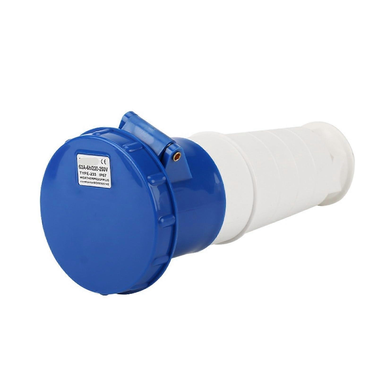 Industrial Plug Aviation Socket 16A 32A Three-Phase 380V 3/4/5 Core Four-Wire Reliable Connection