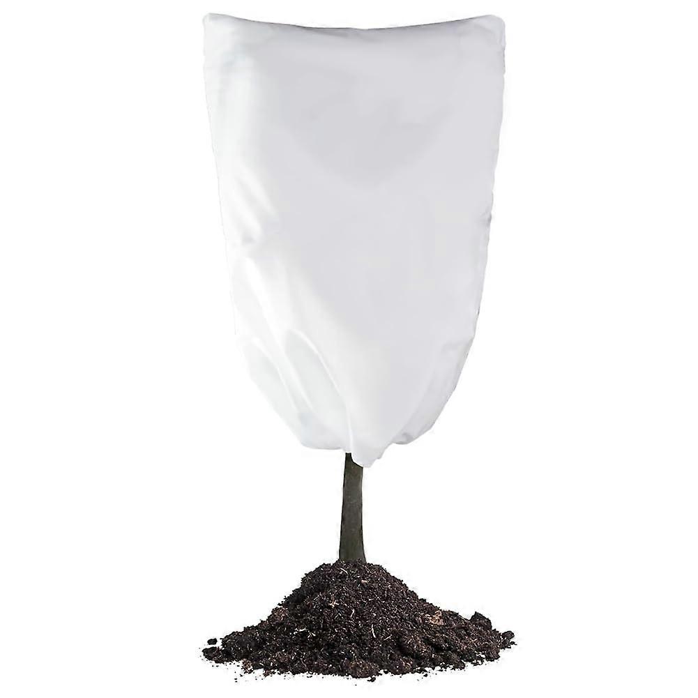 Winter tree covers with zipper, drawstring, nonwoven fabric, reusable