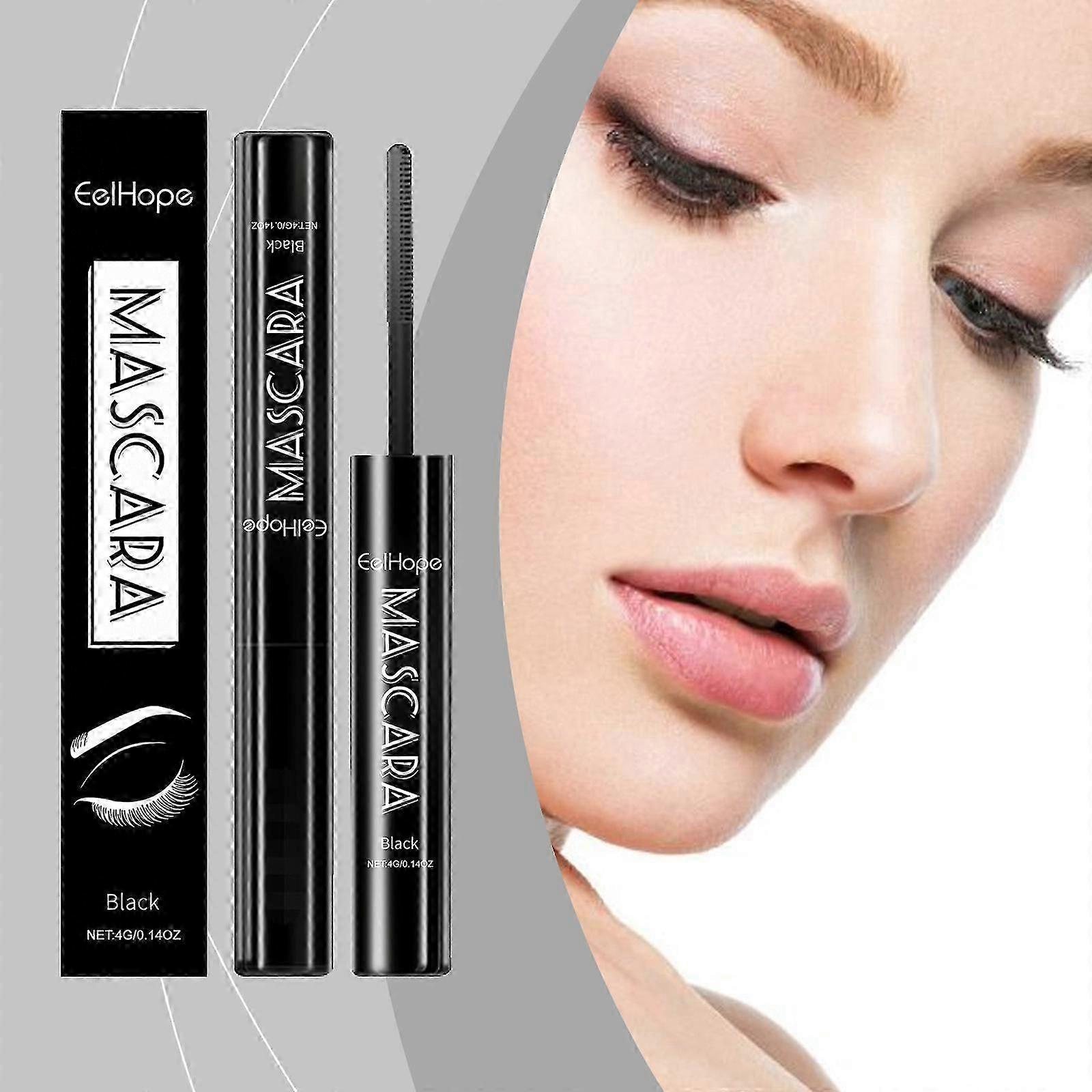 Waterproof Black Mascara - Long-Lasting & Curling for Defined Lashes