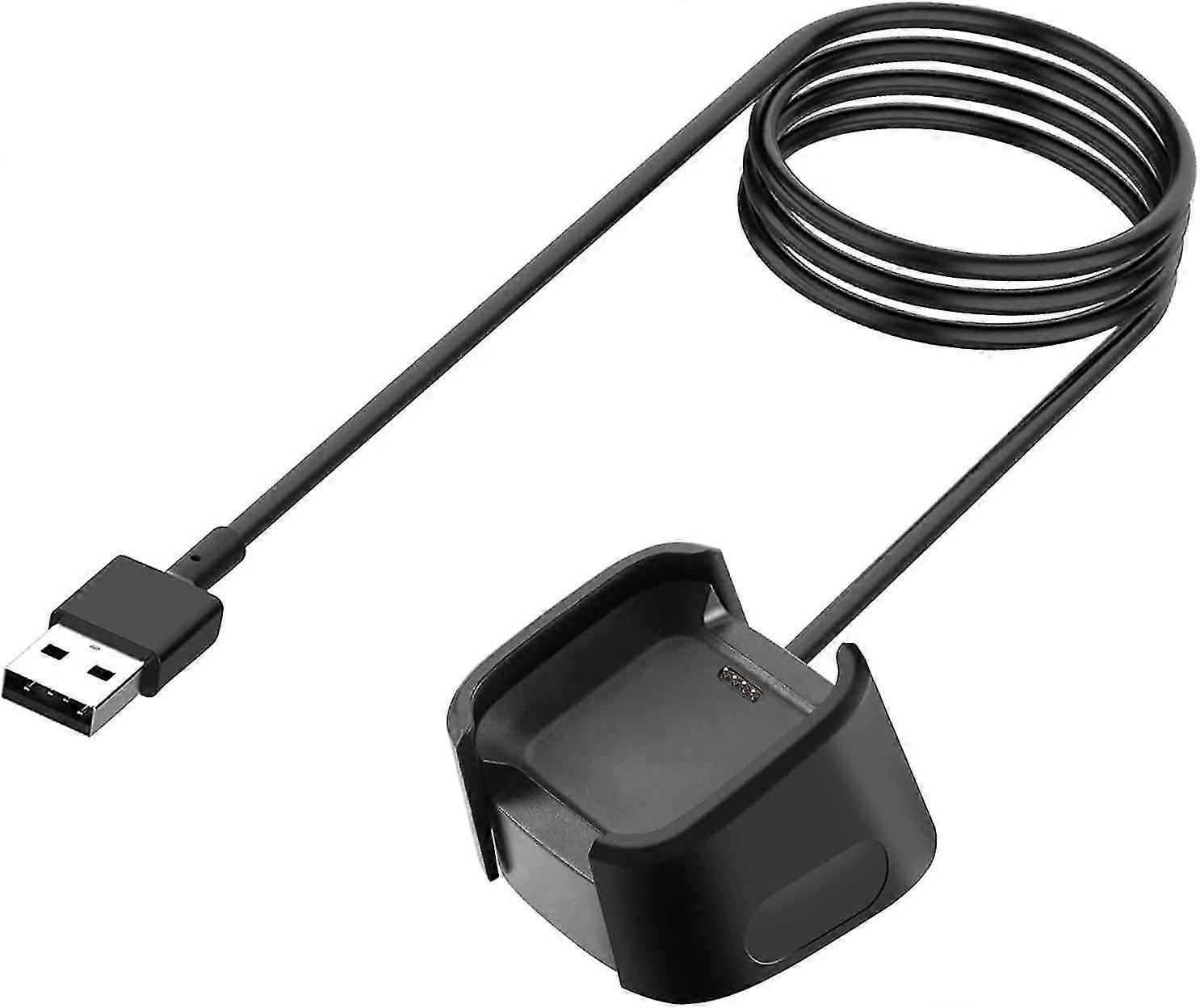 Charger Compatible with Fitbit Versa 2 (Not for Versa/Versa Lite), Replacement USB Charging Cable Dock Stand