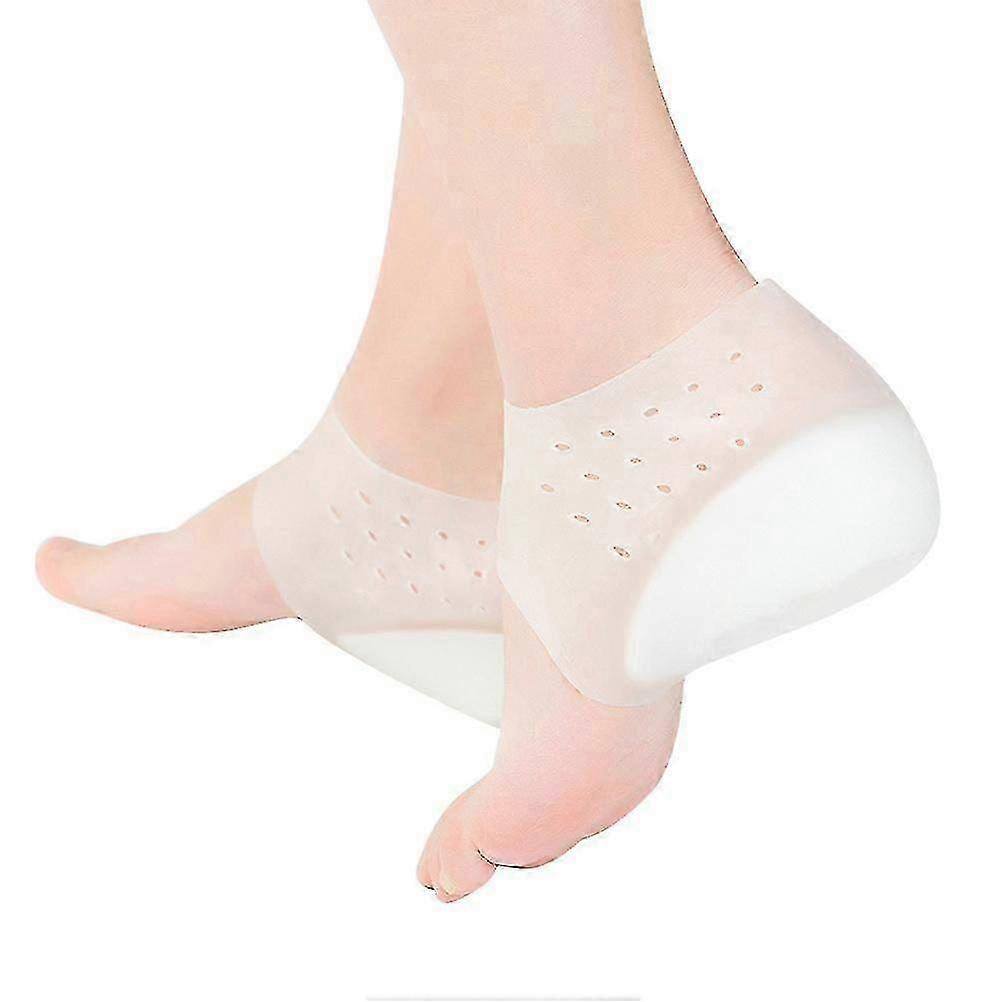 Invisible Silicone Height Increasing Insoles - Comfortable, Breathable, Discreet