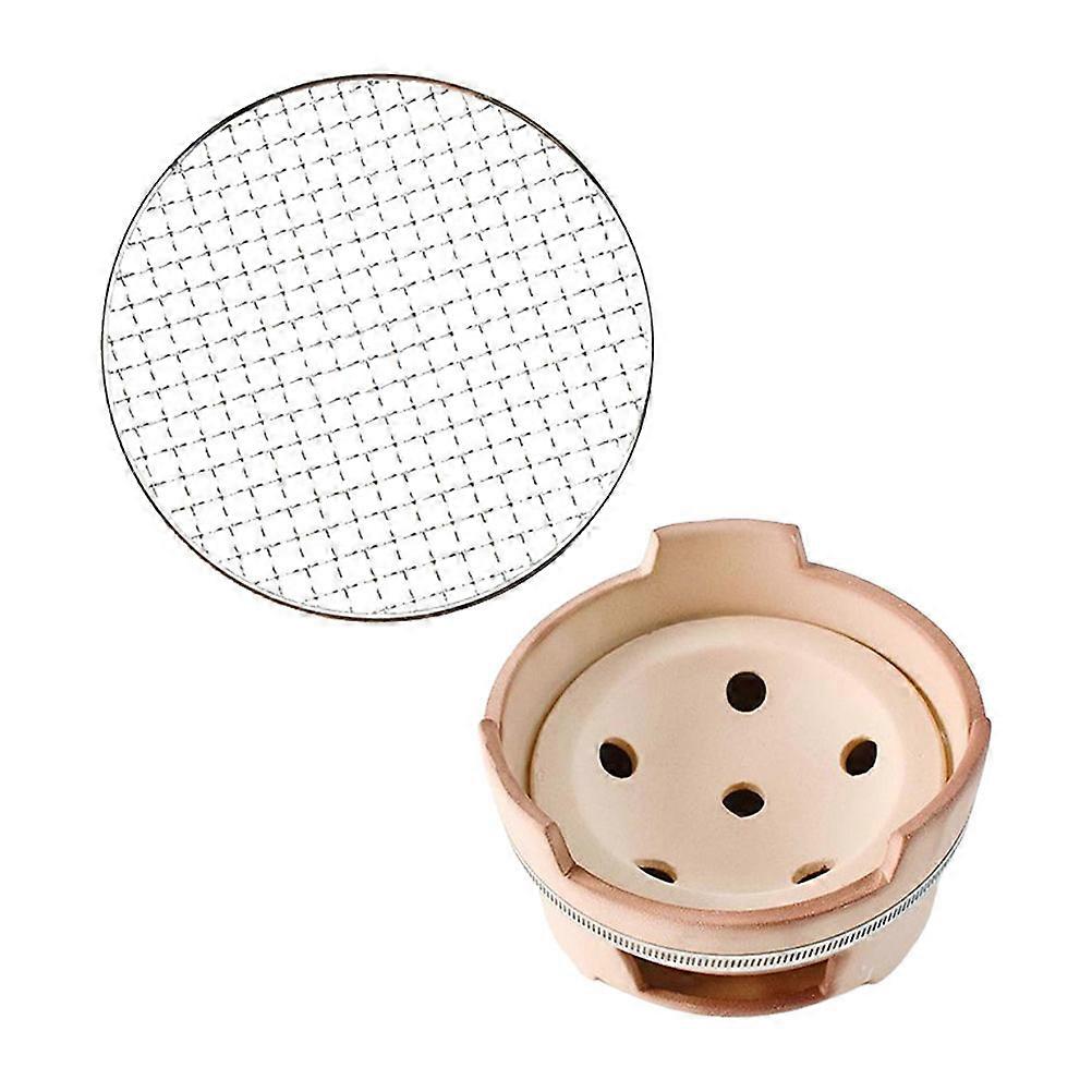 Barbecue Stove 1 Set Ideal For Outdoor Picnic 24x24cm Light Brown Portable Cooking Equipment