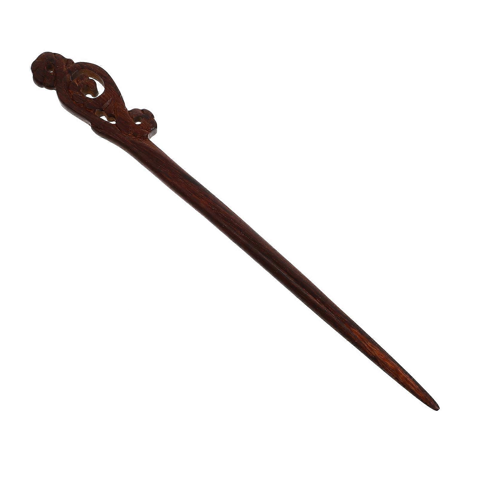 Green Synthetic Material Hair Stick Vintage and Chic for Decoration Simple Design Details 1 pc