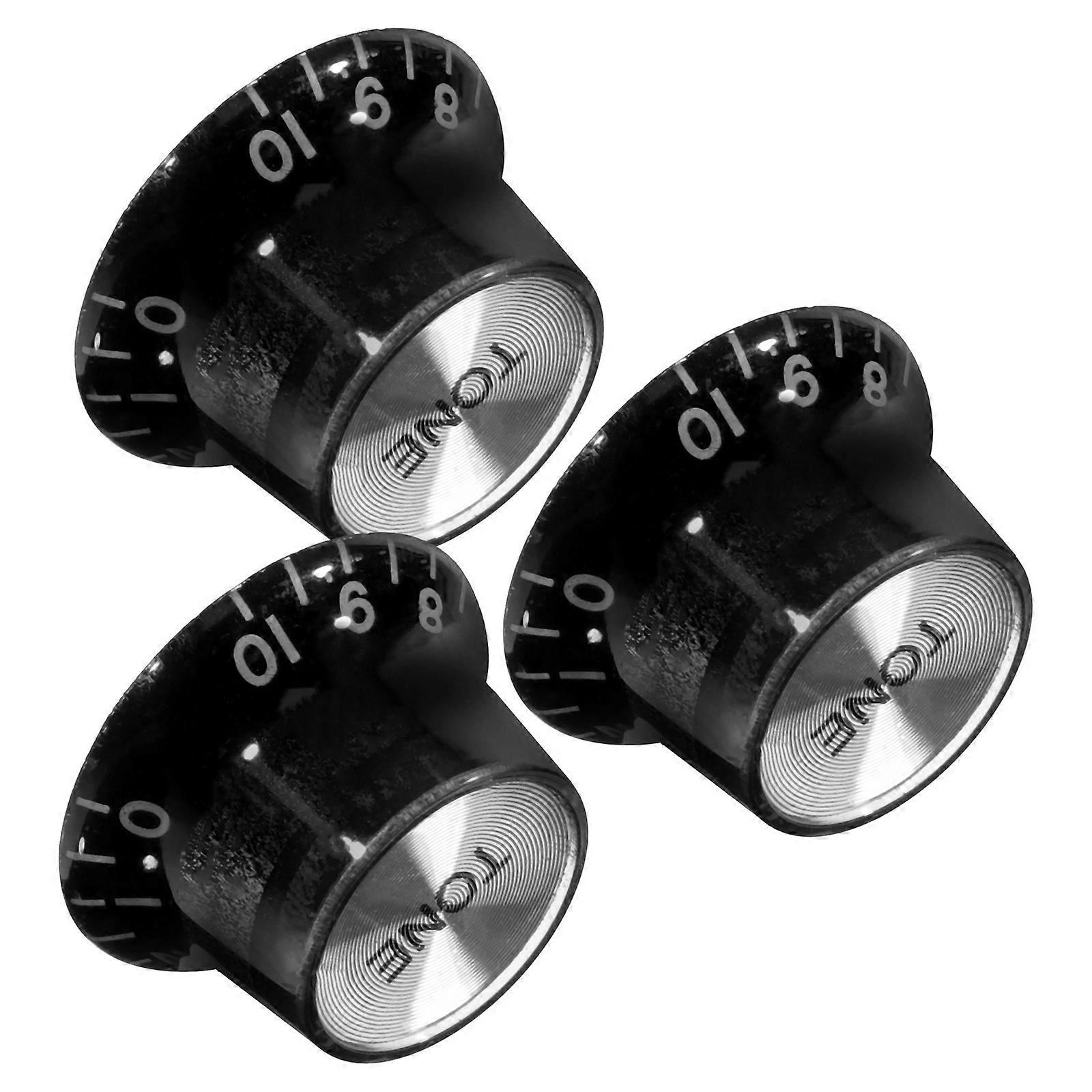 Electric Guitar Volume and Tone Knobs for Sound Control 3Pcs Replacement