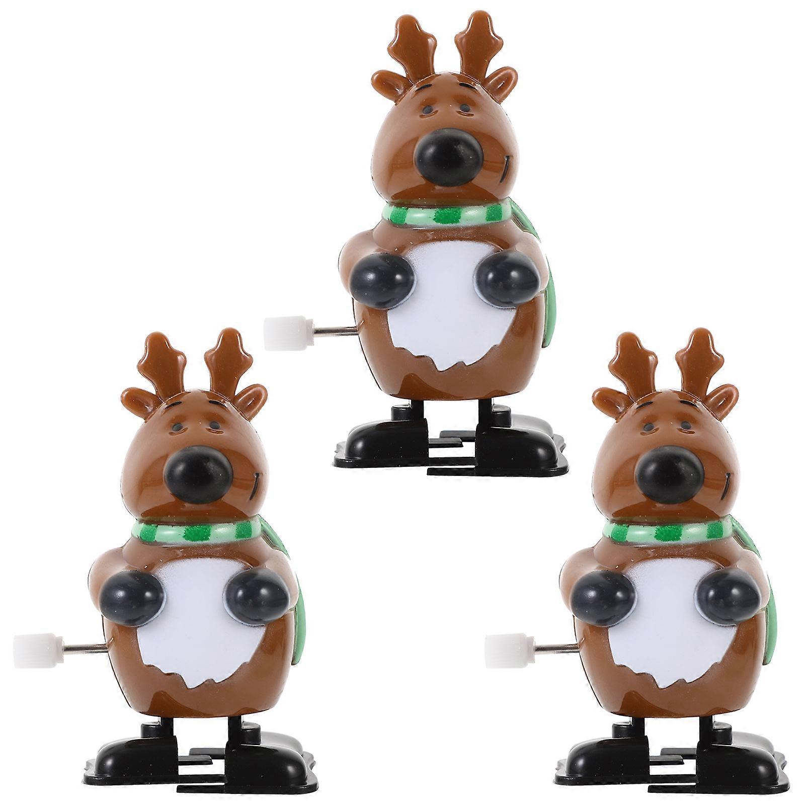 Creative Clockwork Toys For Children And Adults Alike Perfect For Christmas Festivities In Assorted Color With 3Pcs