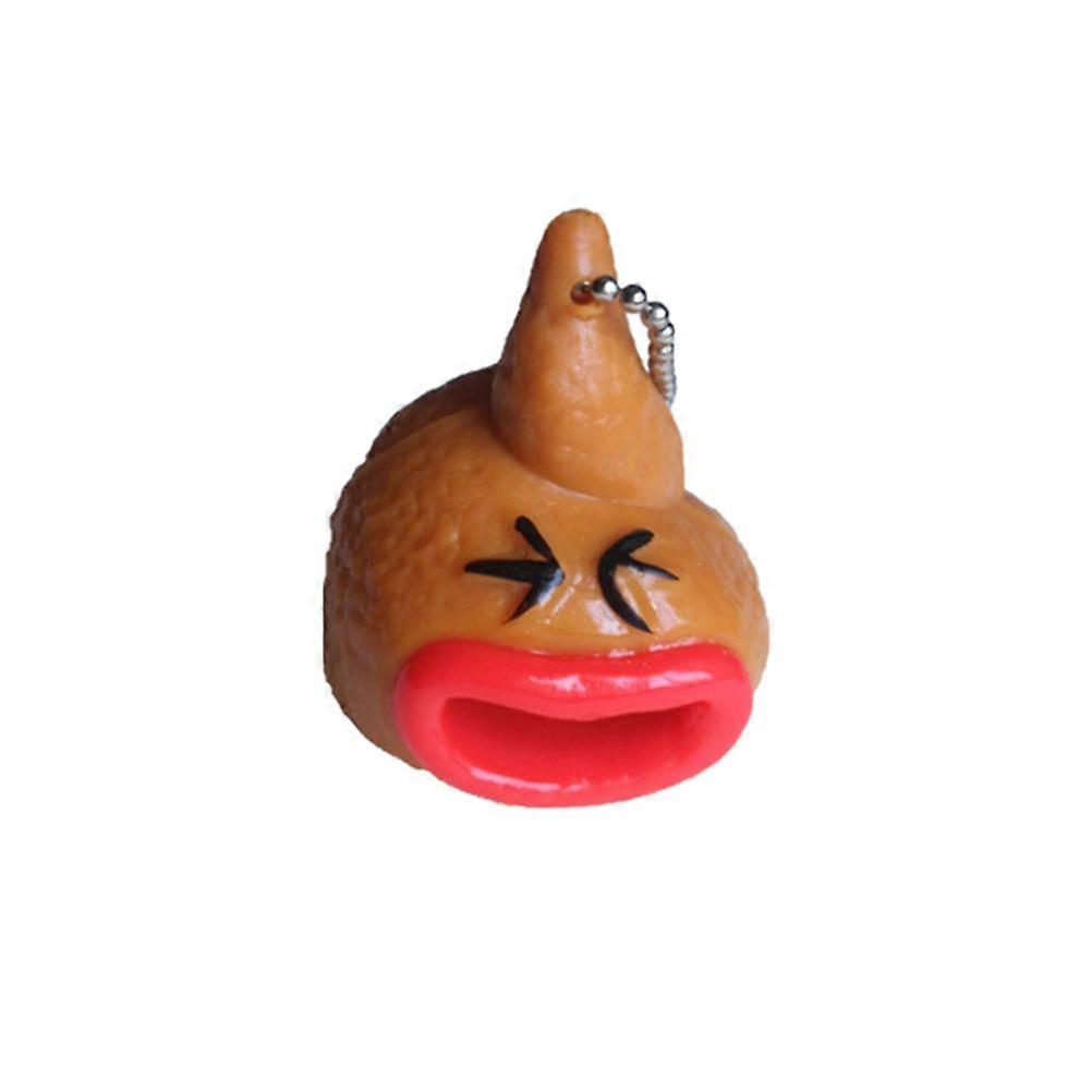 Irregular Shape Keychain Gadget Prank Toys 4.3 X 4.3 X 6.2 Cm Suitable For Halloween And Pranksters 1Set