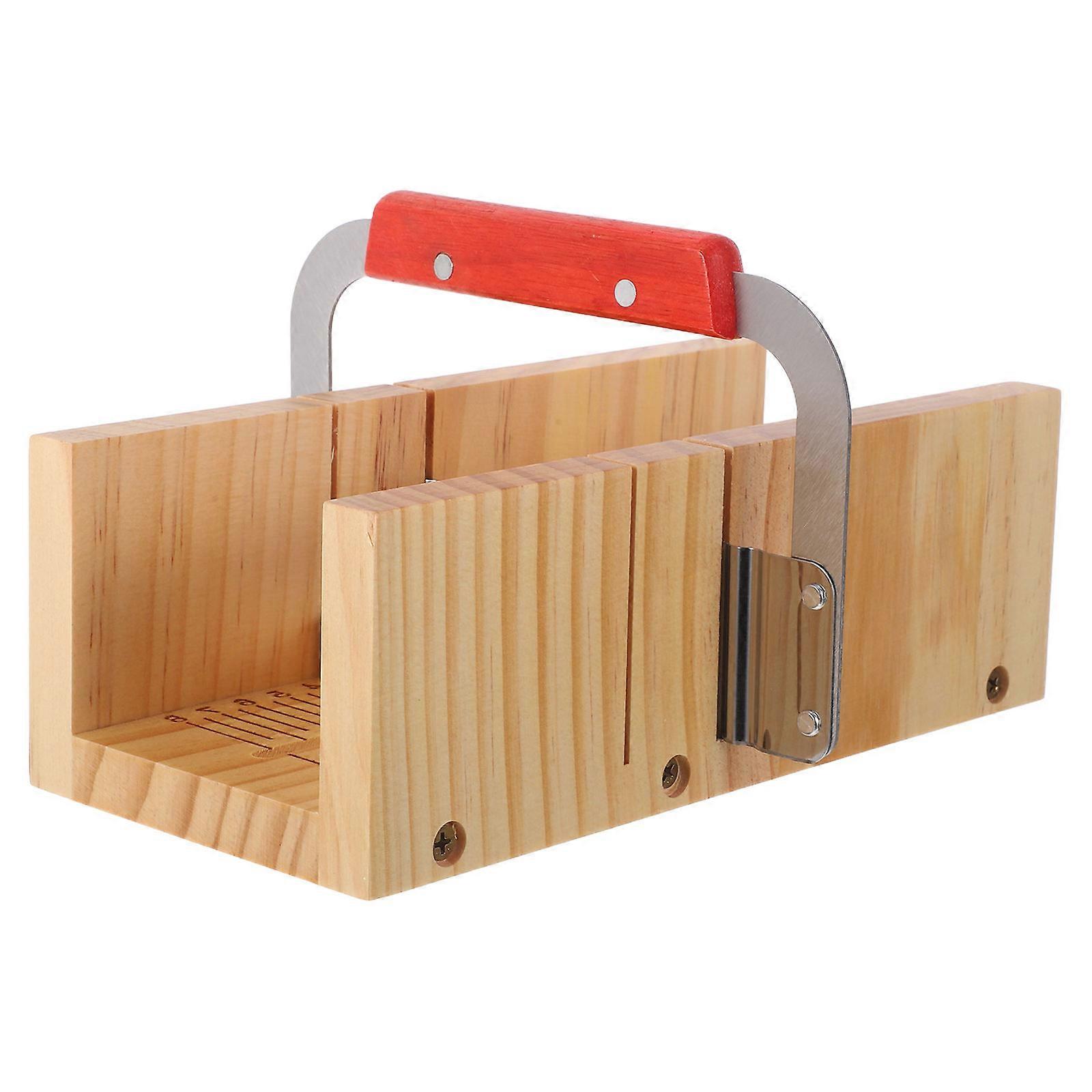 Wooden Soap with Dual Slot Design for Home Use Durable Stainless Steel Ergonomic Handle Assorted Color