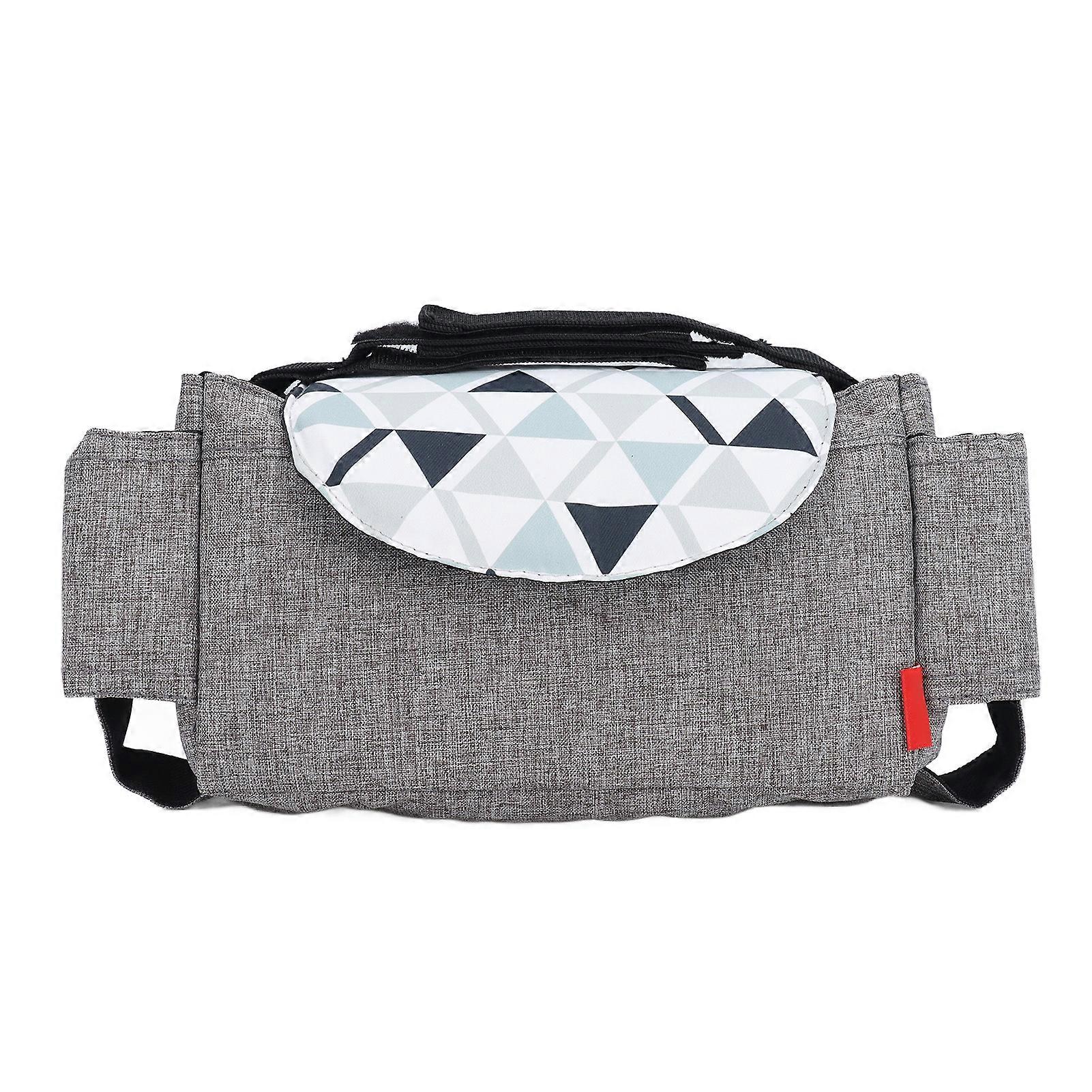 Stroller Hanging Bag Multifunctional Portable Nursery Storage Organizer for Baby Bottles Diapers Wipes