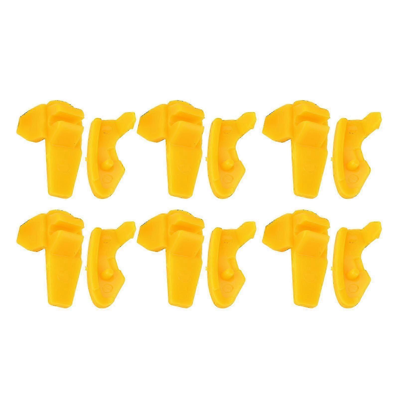 2025 6 Pairs Tire Machine Mount Demount Duck Heads Inserts Wheel Rim Protector for Tyre Changer Machine