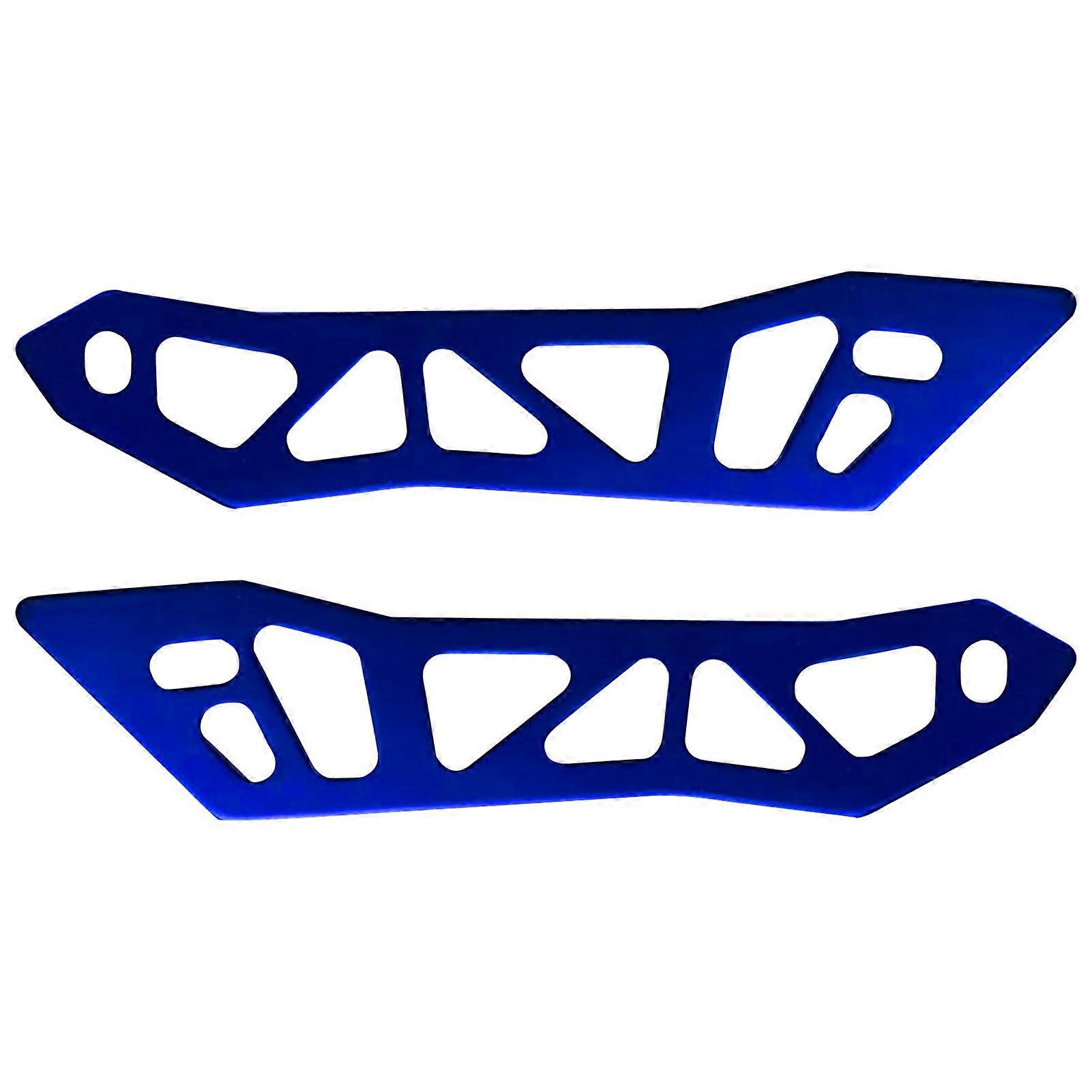 Aluminum Windshield Mounting Kit | Quick Release Replacement Accessory for Motorcycles - Blue, Aluminum Alloy Support