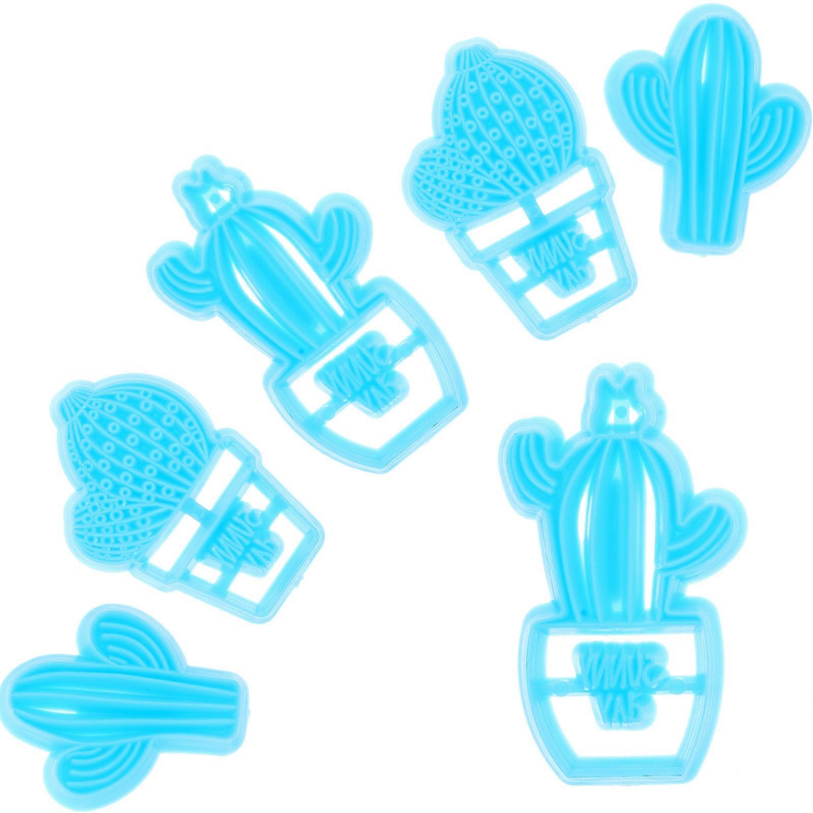 Sky- Cookie Cutters Set of 6 for DIY Plastic Baking Tools Cake Molds