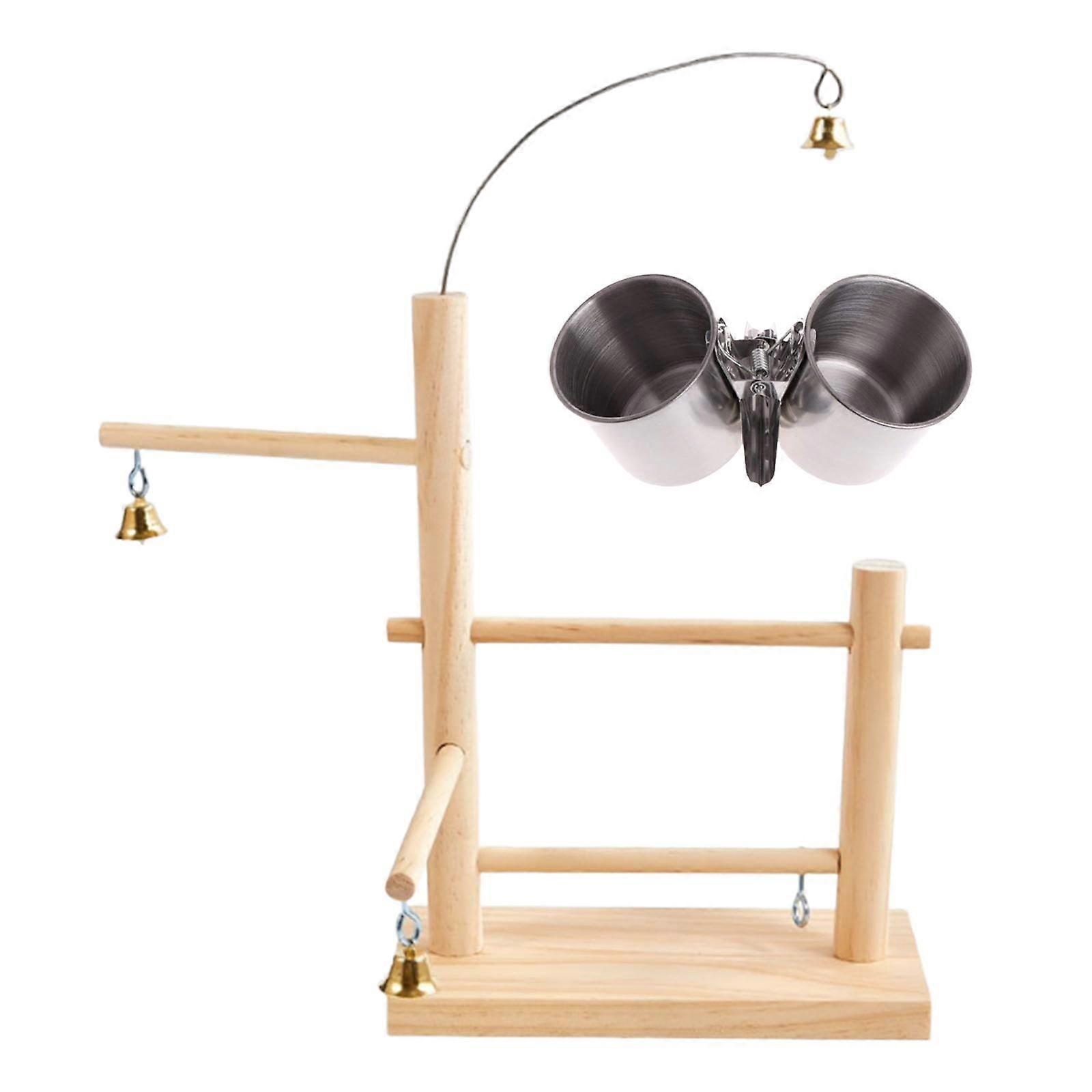 Parrot Playstand Parrot Perch Bird Playground for Lovebird Conure Budgies