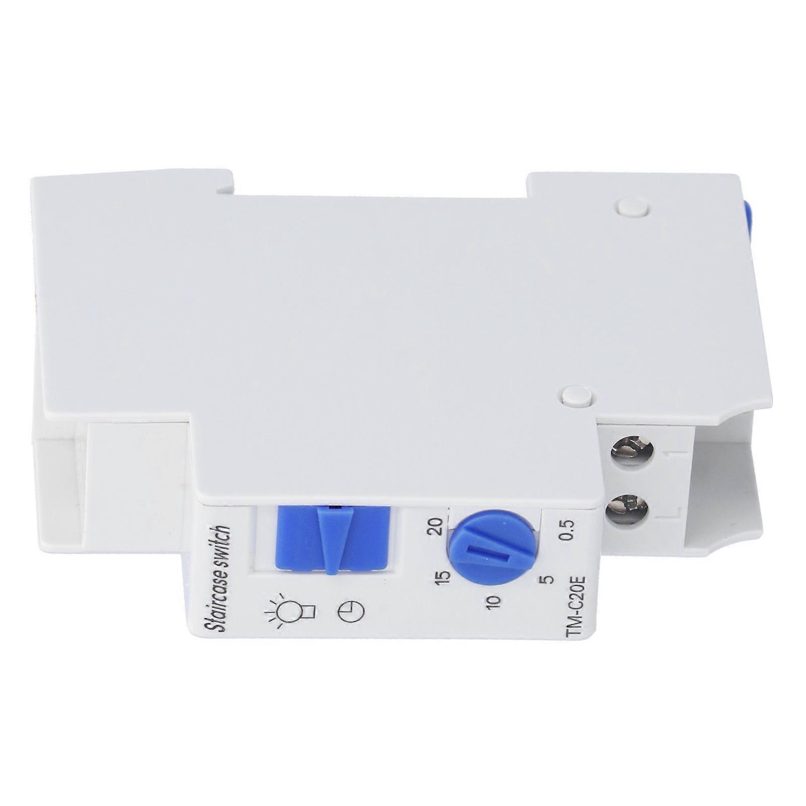 Time Switch Mechanical Adjustable Light Control Timer 20 Minutes Interval 220V TMC20E