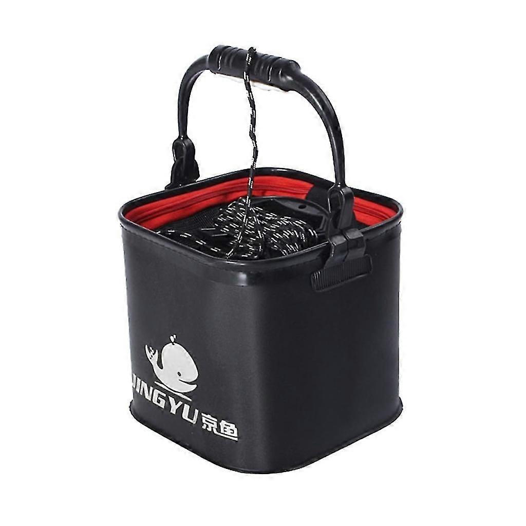 Lightweight Fishing Bucket with Handle Collapsible Bucket Fishing Water Pail