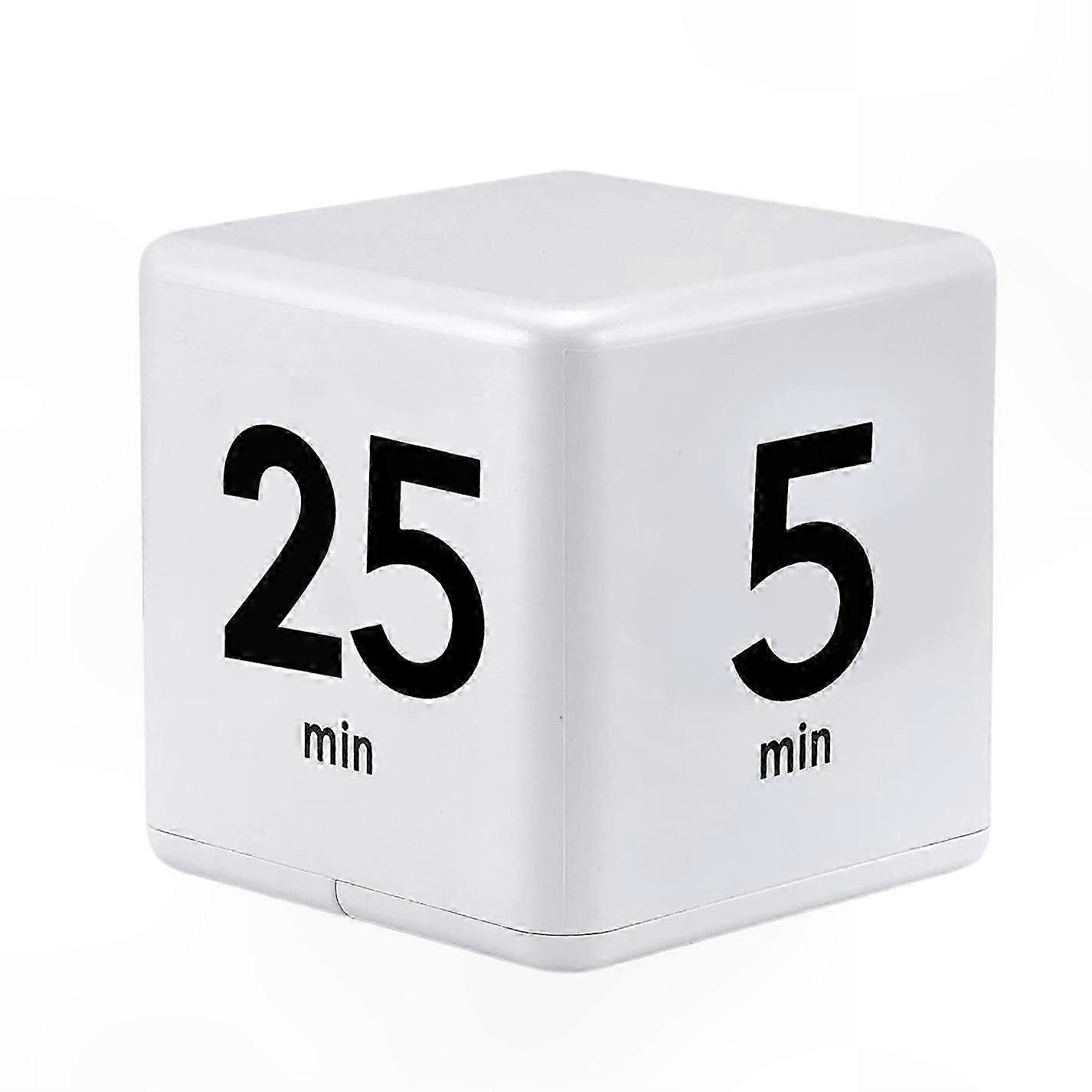 Adjustable Gravity-Activated Countdown Timer for Time Management 25-5-45-15 Minute Intervals