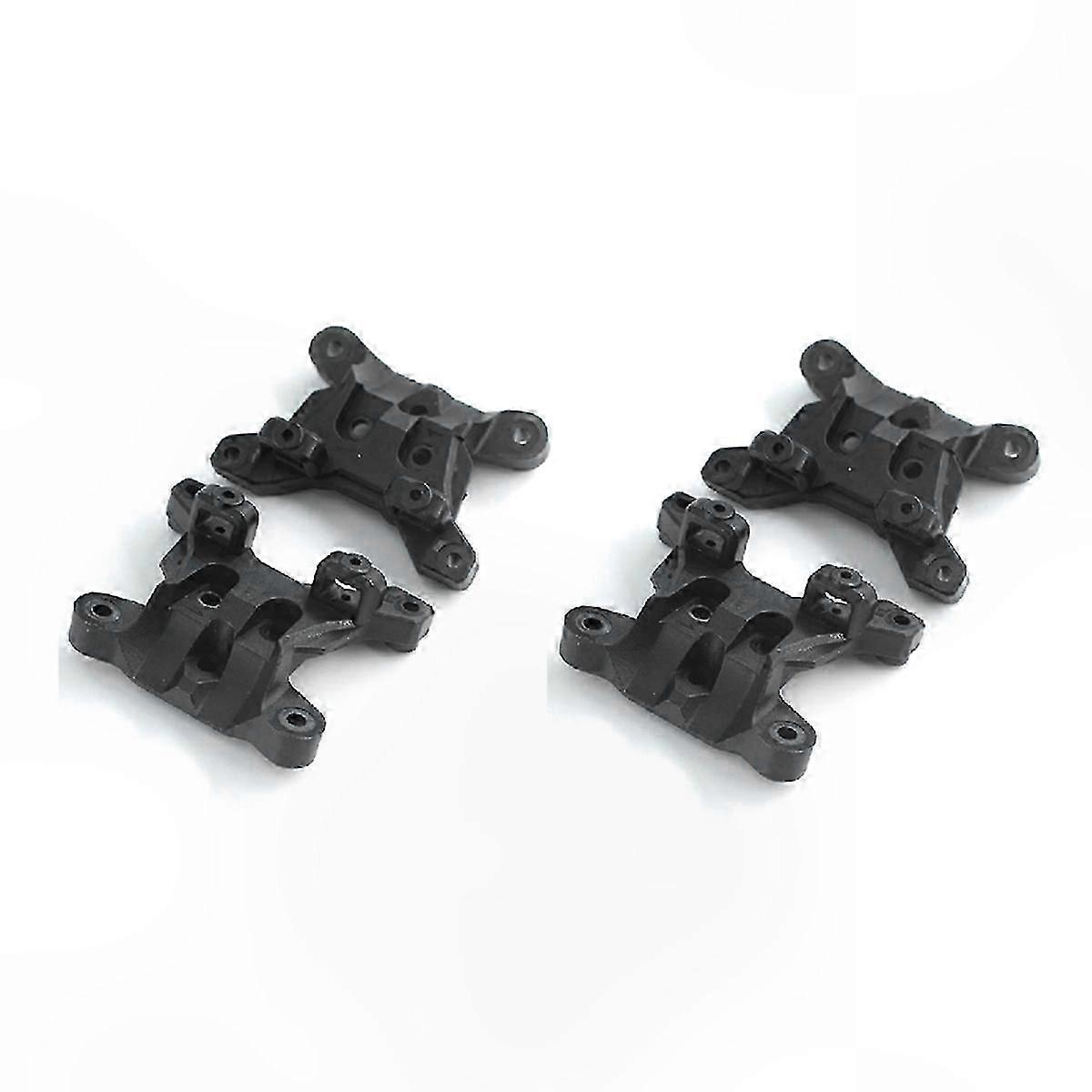 4-Pack Shock Mount Brackets for RC Vehicles - Durable Suspension Components