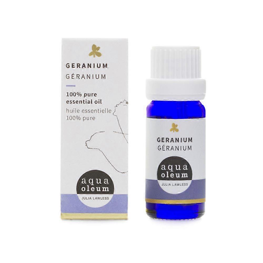 Aqua Oleum Geranium Essential Oil 10ml - 3 Pack