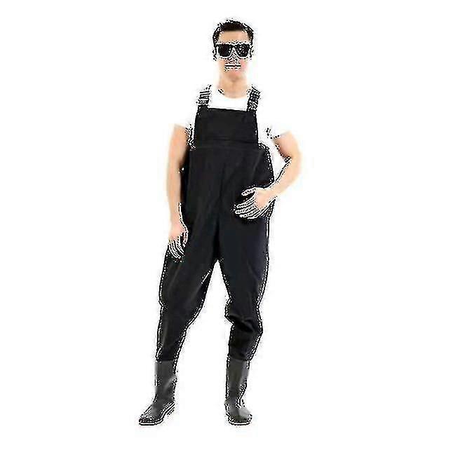 Waders de pesca com botas e calças leves impermeáveis para homens e mulheres - H