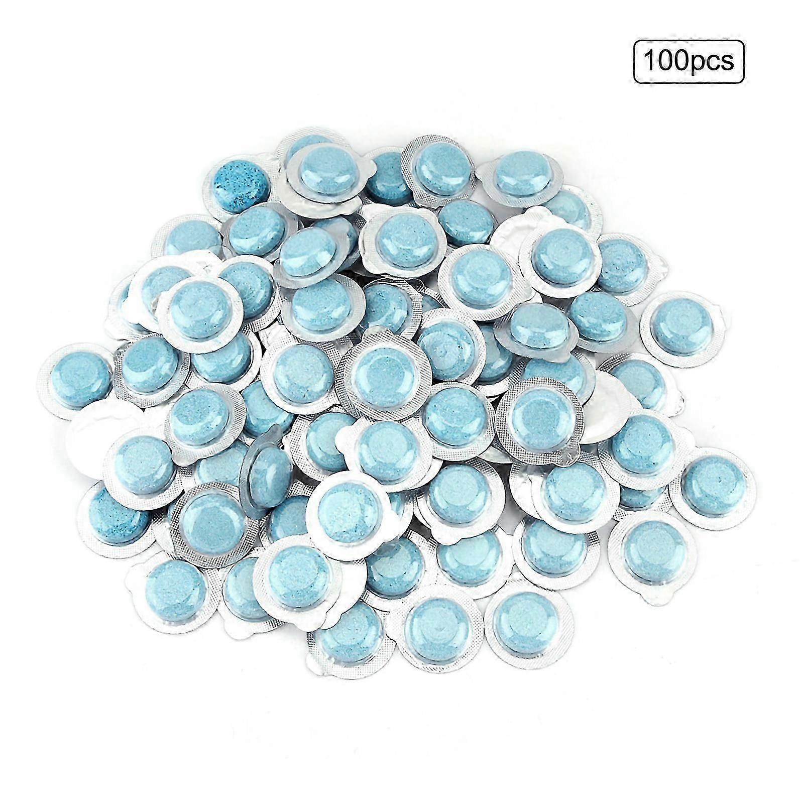 Car Windscreen Wiper Cleaning Washer Solid Glass Effervescent Tablet Cleaner (100pcs)